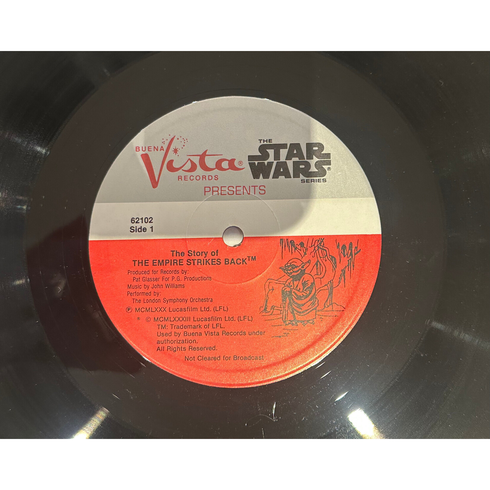[Kollectible Vinyl] Williams, John: Star Wars The Empire Strikes Back (1983, Canada, In Shrink with Booklet, VG+) [BUENA VISTA]