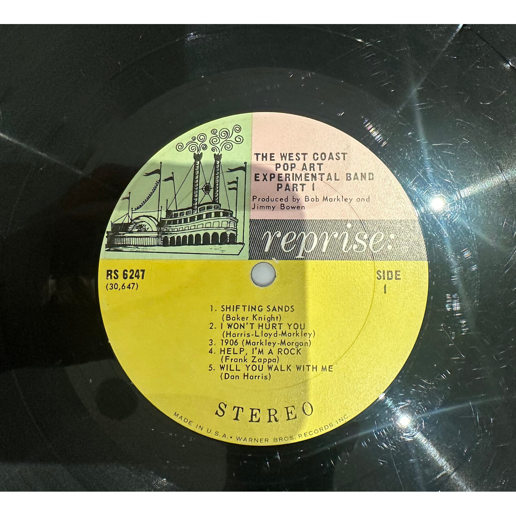 [Kollectible Vinyl] The West Coast Pop Art Experimental Band: Part One (1967, USA Tri-Colour Labels, G+) [REPRISE]