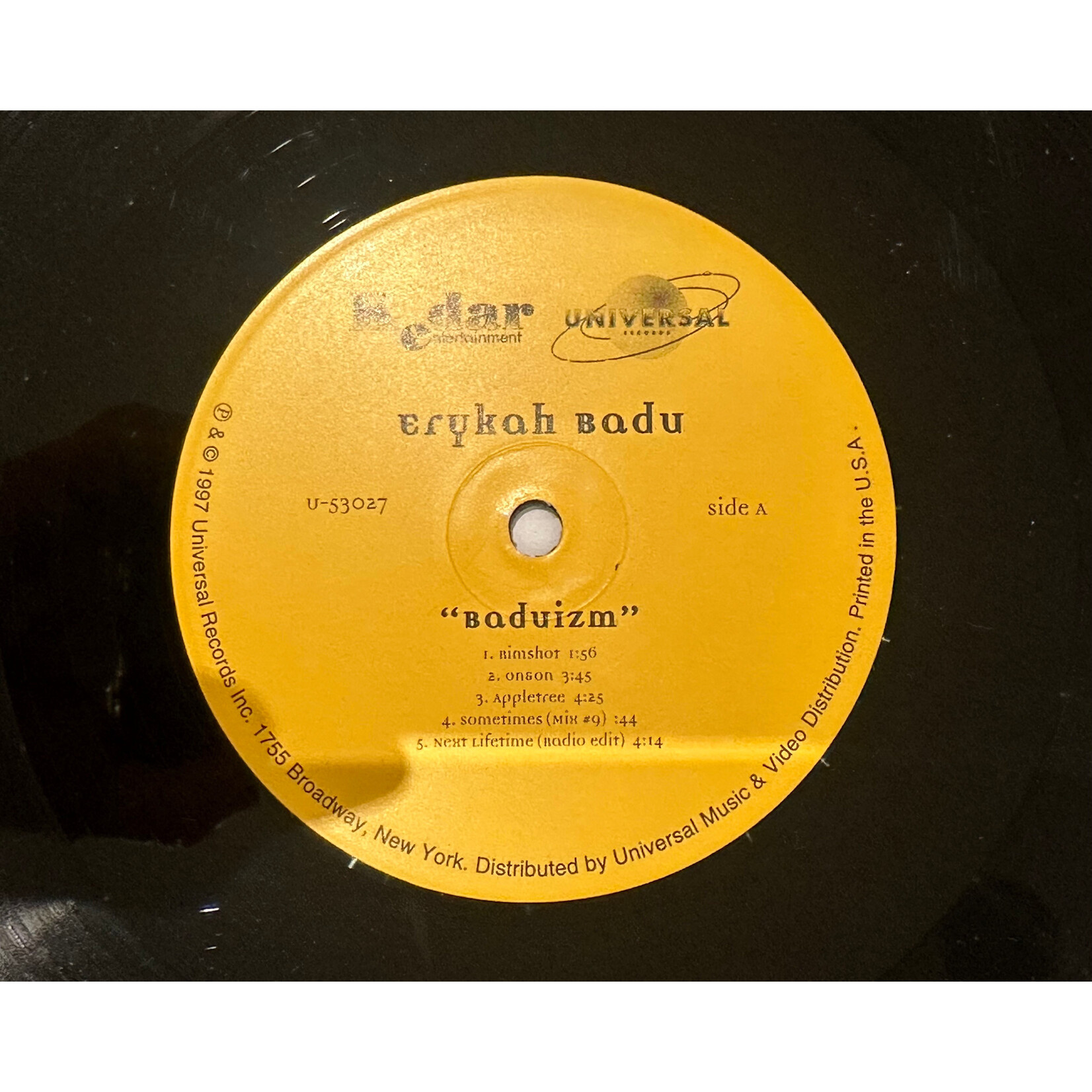 [Kollectible Vinyl] Badu, Erykah: Baduizm (1997, USA, VG) [UNIVERSAL]