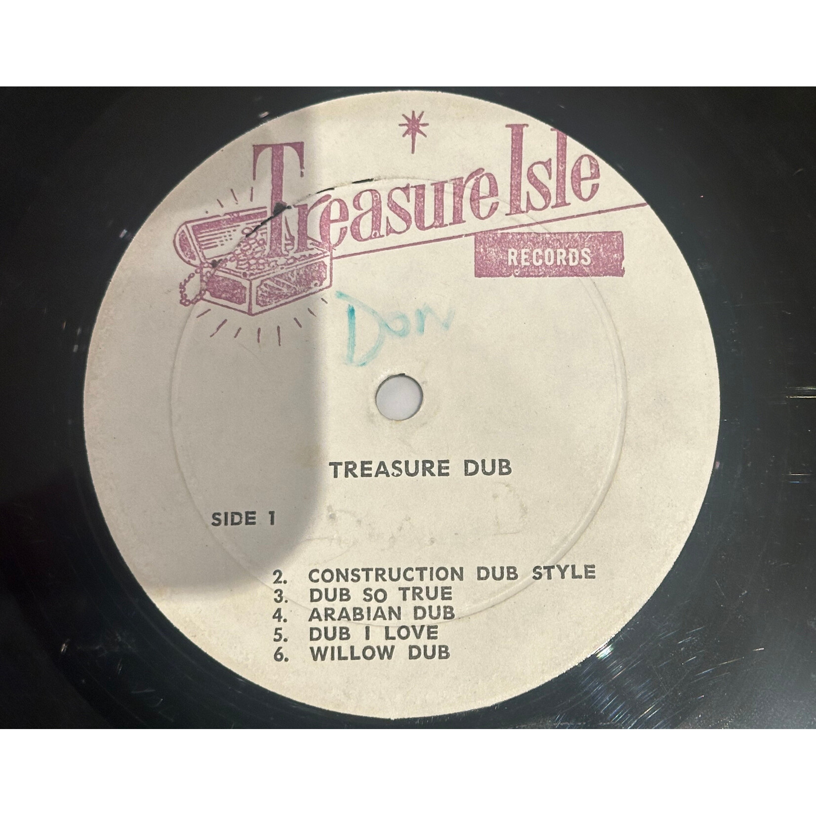 [Kollectible Vinyl] Reid, Arthur "Duke": Treasure Dub (1970, Jamaica, G+) [TREASURE ISLE]