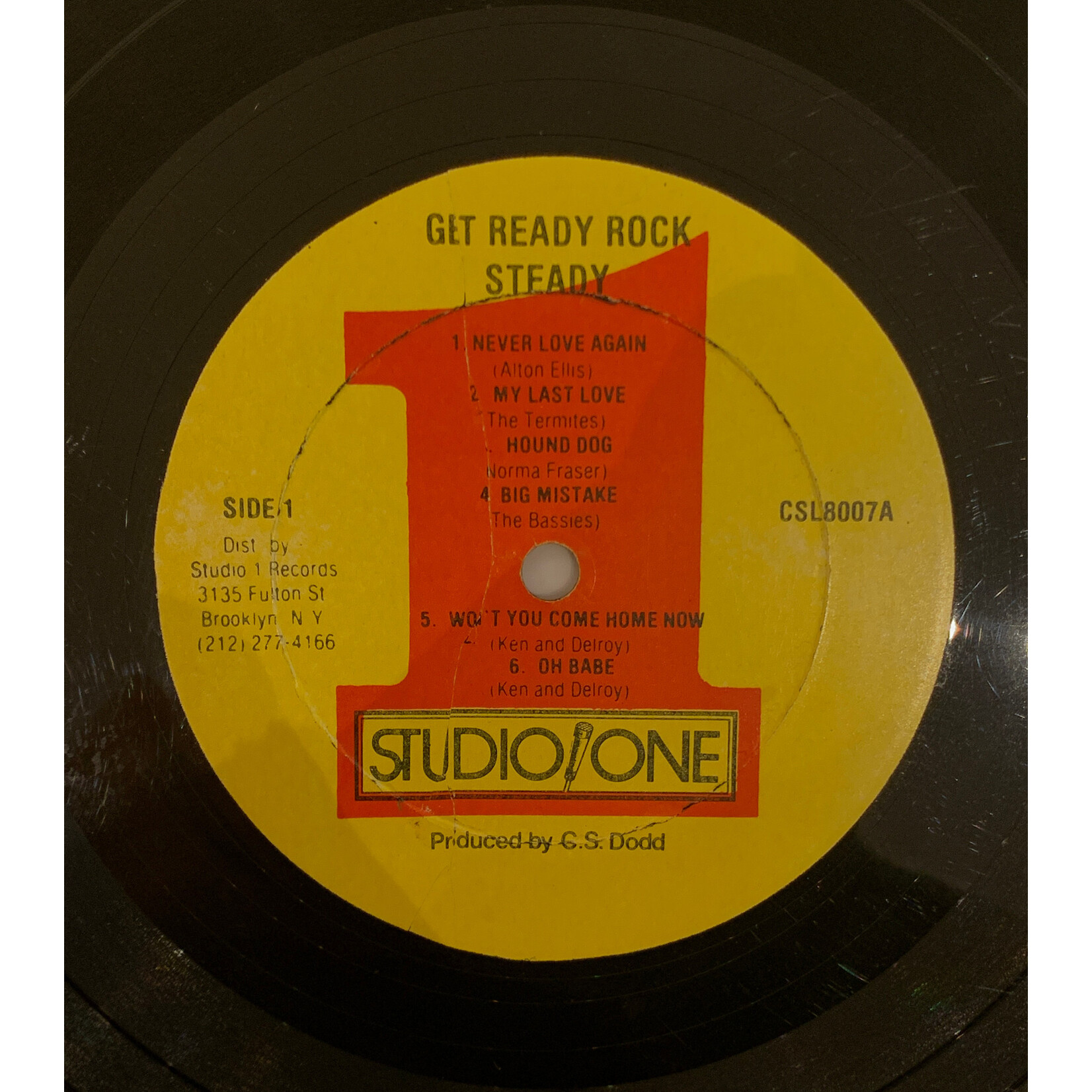 [Kollectible Vinyl] V/A: Get Ready Rock Steady (1980, USA, G+) [STUDIO ONE]
