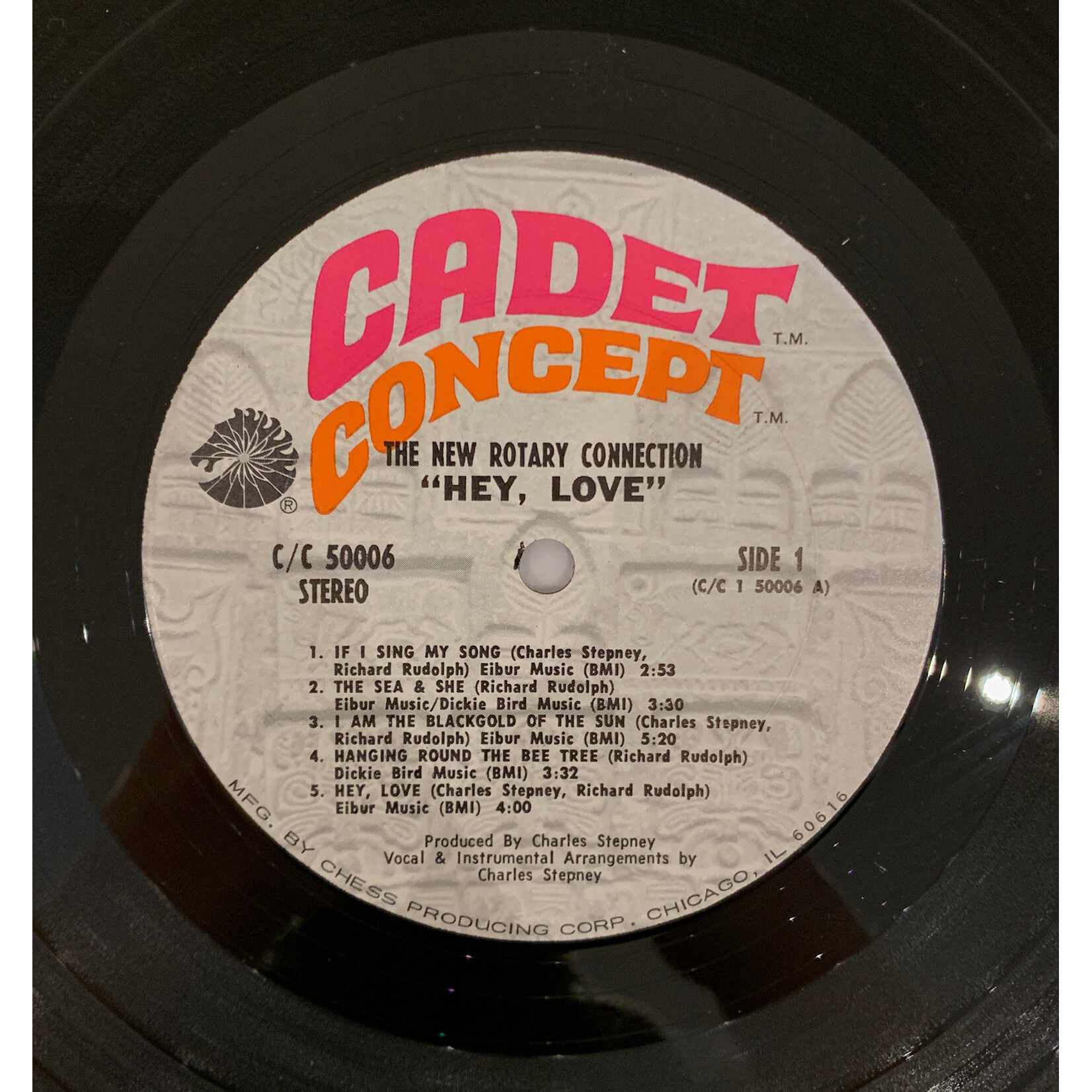 [Kollectible Vinyl] New Rotary Connection: Hey, Love (1971, USA, w/ Inner, VG+) [CADET CONCEPT]