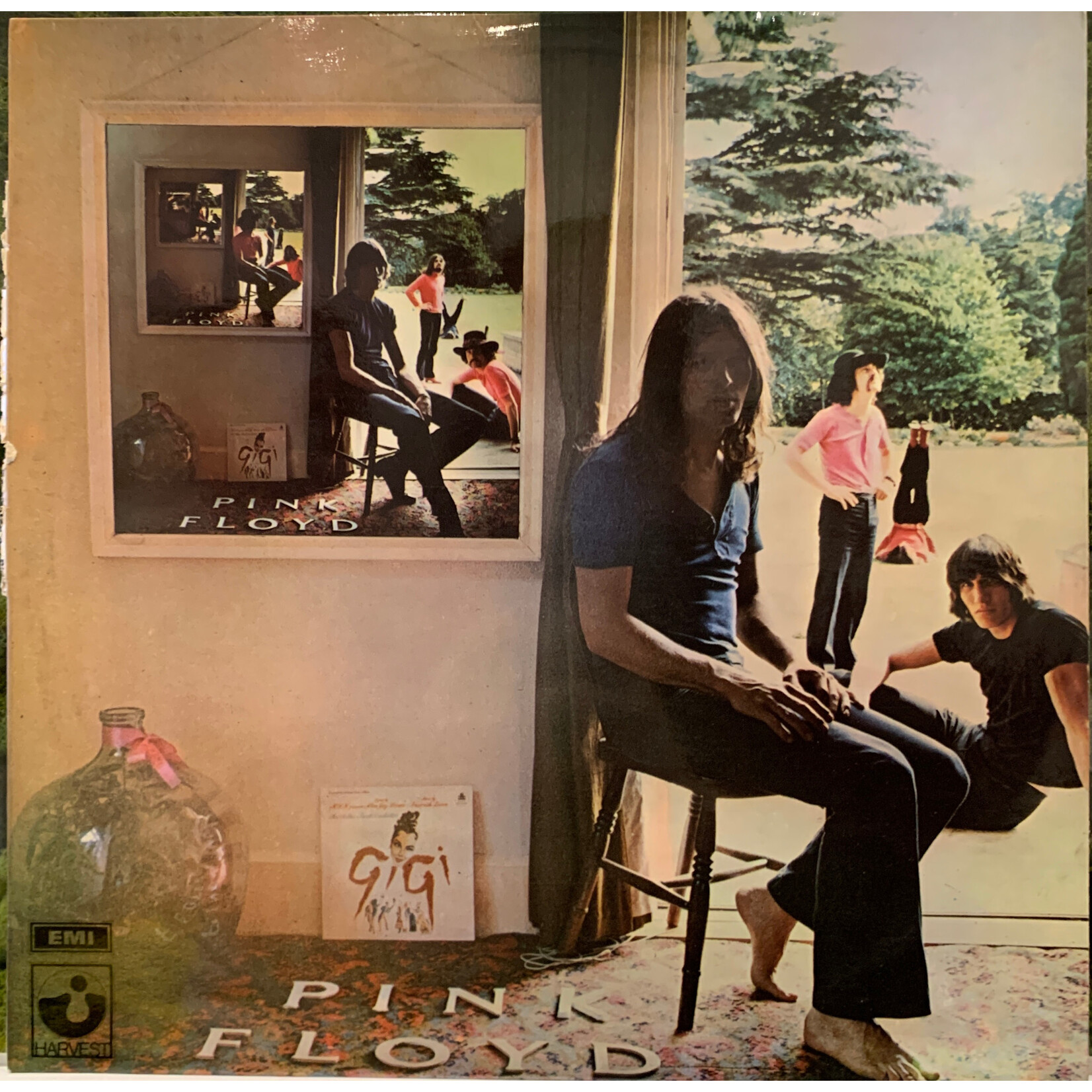 [Kollectible Vinyl] Pink Floyd: Ummagumma (1971, UK, Gigi Cover, Disc EX) [HARVEST/EMI)