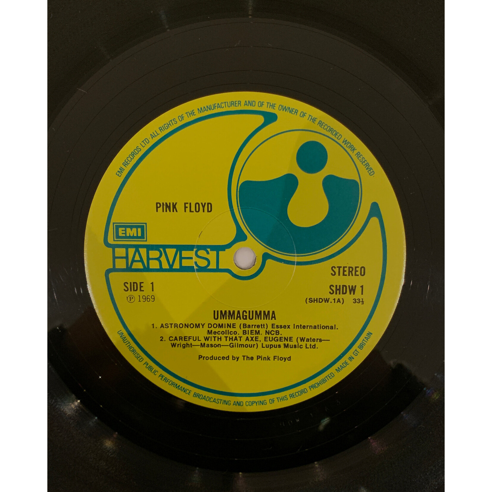 [Kollectible Vinyl] Pink Floyd: Ummagumma (1971, UK, Gigi Cover, Disc EX) [HARVEST/EMI)
