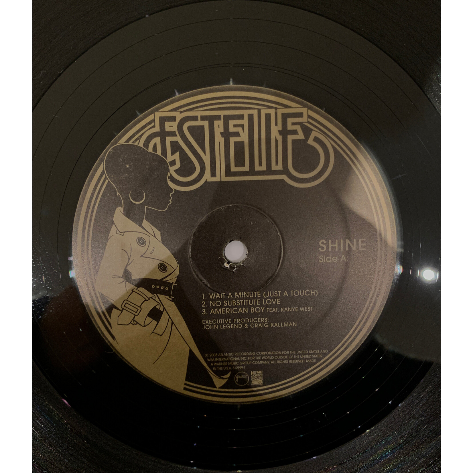 [Kollectible Vinyl] Estelle: Shine (2008, USA, VG+) [ATLANTIC]