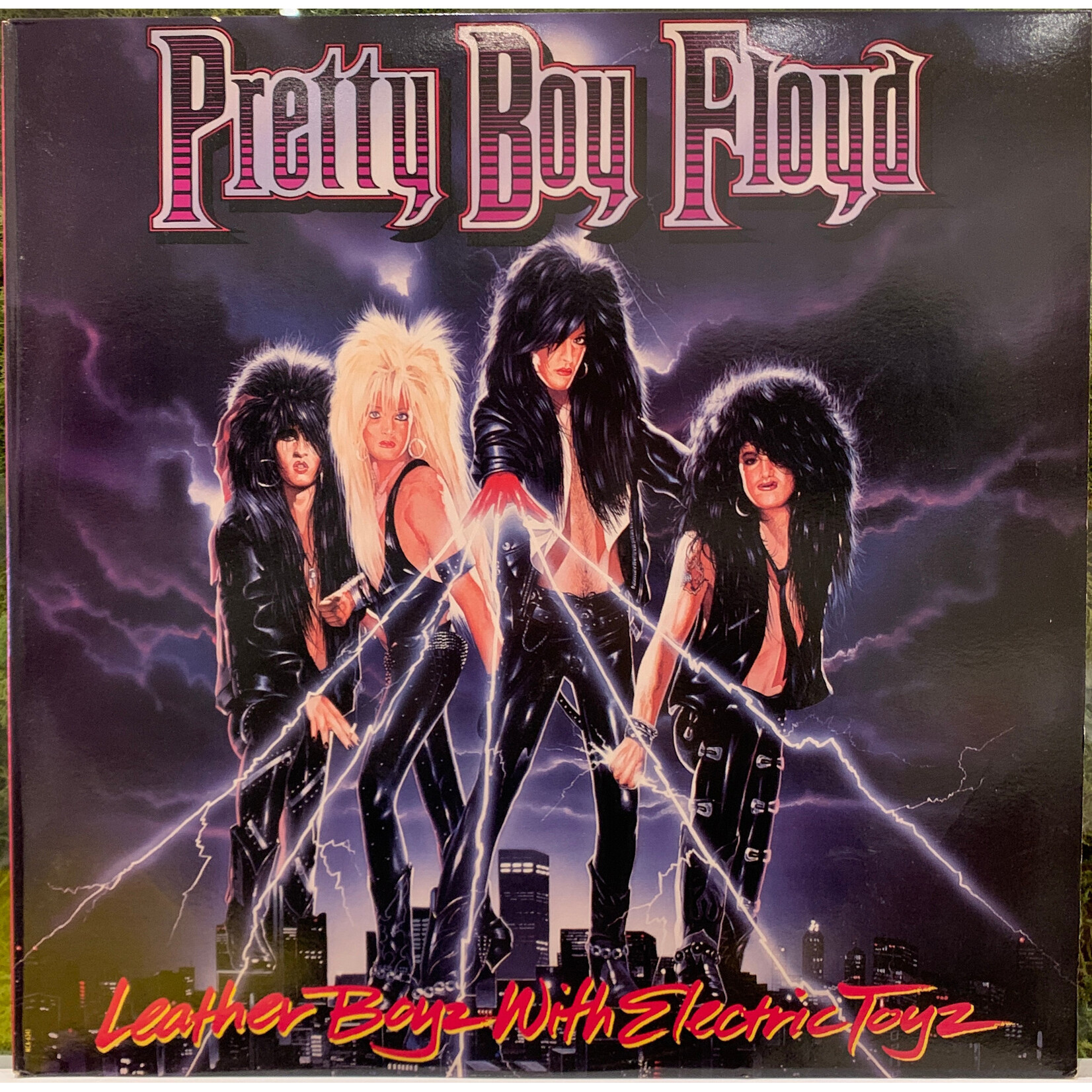 [Kollectible Vinyl] Pretty Boy Floyd: Leather Boyz With Electric Toyz (1989, USA, VG+) [MCA]