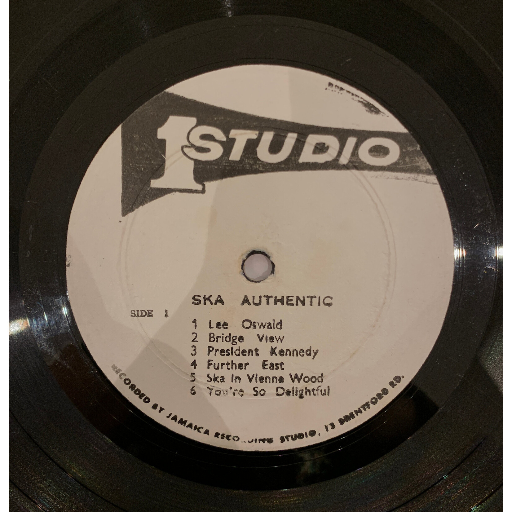 [Kollectible Vinyl] Original Skatalites: Ska Authentic (1973, Jamaica, VG) [STUDIO ONE]