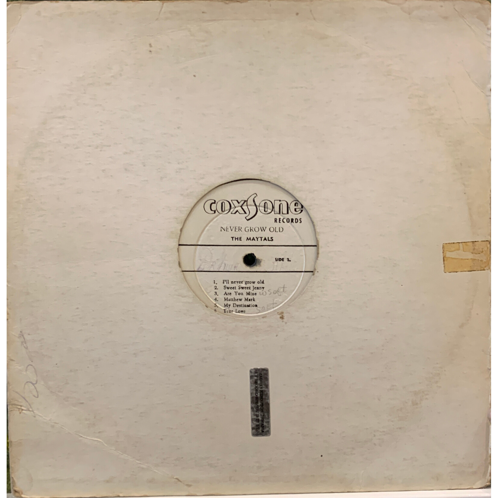 [Kollectible Vinyl] Maytals: Never Grow Old, Presenting The Maytals (1964, Jamaica, G+) [COXSONE]