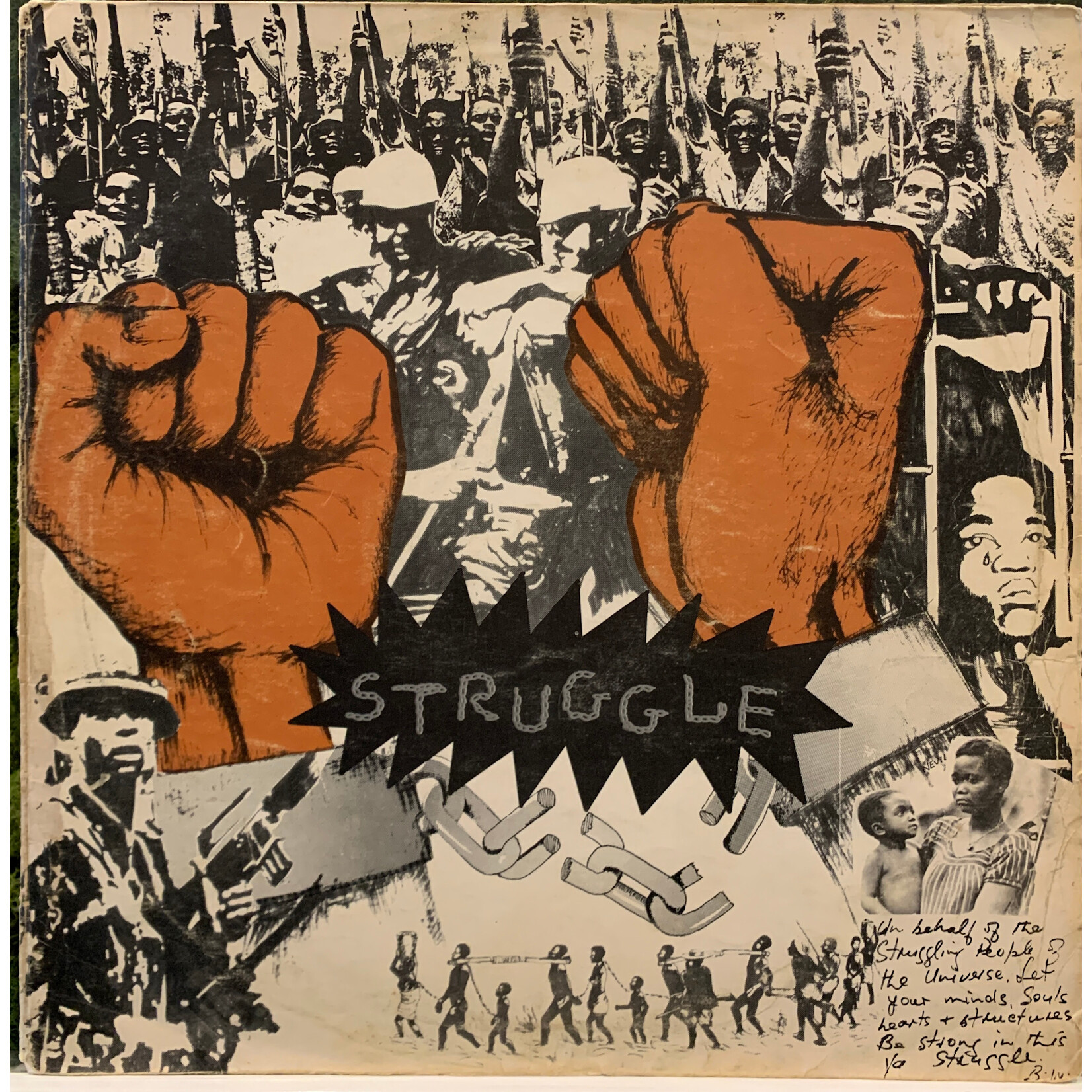 [Kollectible Vinyl] Bunny Wailer: Struggle (1979, Jamaica, Small Crack, VG) [SOLOMONIC]