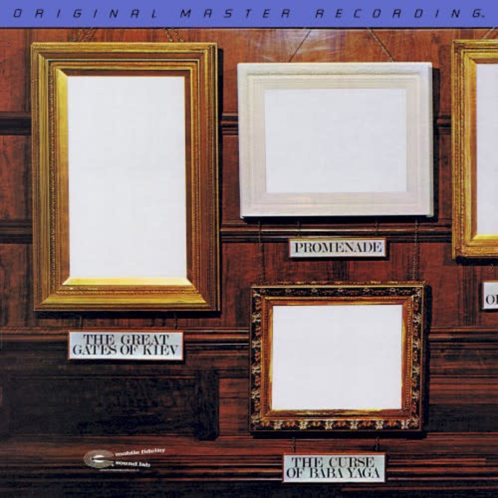 [Kollectible Vinyl] Emerson, Lake & Palmer: Pictures At An Exhibition (1980, USA, Audiophile, w/ Insert, VG+) [MOBILE FIDELITY SOUND LAB]