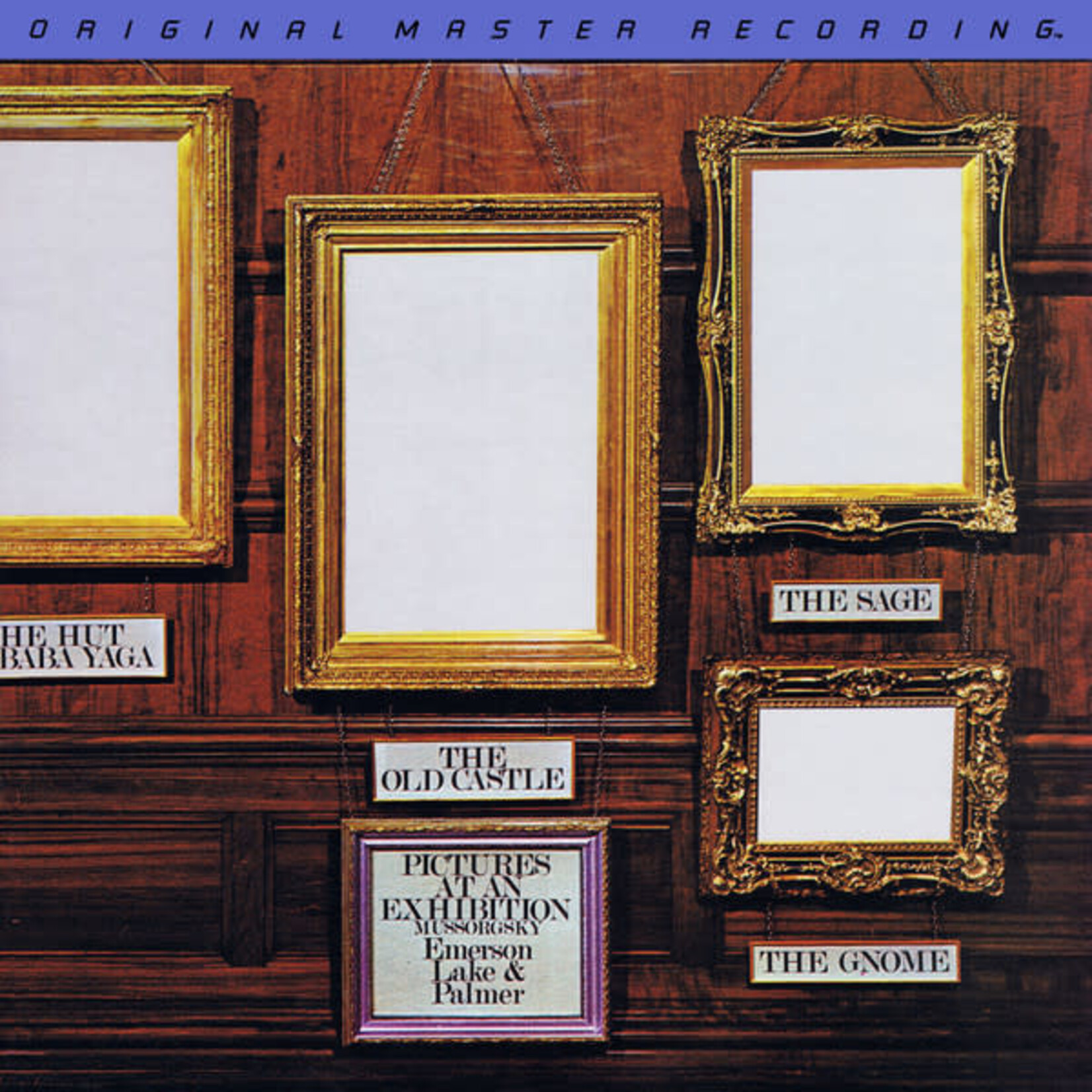 [Kollectible Vinyl] Emerson, Lake & Palmer: Pictures At An Exhibition (1980, USA, Audiophile, w/ Insert, VG+) [MOBILE FIDELITY SOUND LAB]