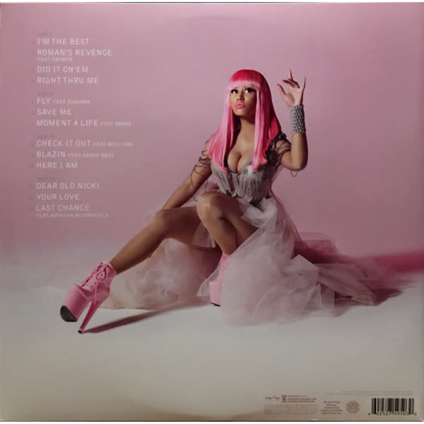 [Kollectible Vinyl] Minaj, Nicki: Pink Friday (2010, USA, Pink Vinyl, VG+) [YOUNG MONEY ENTERTAINMENT]