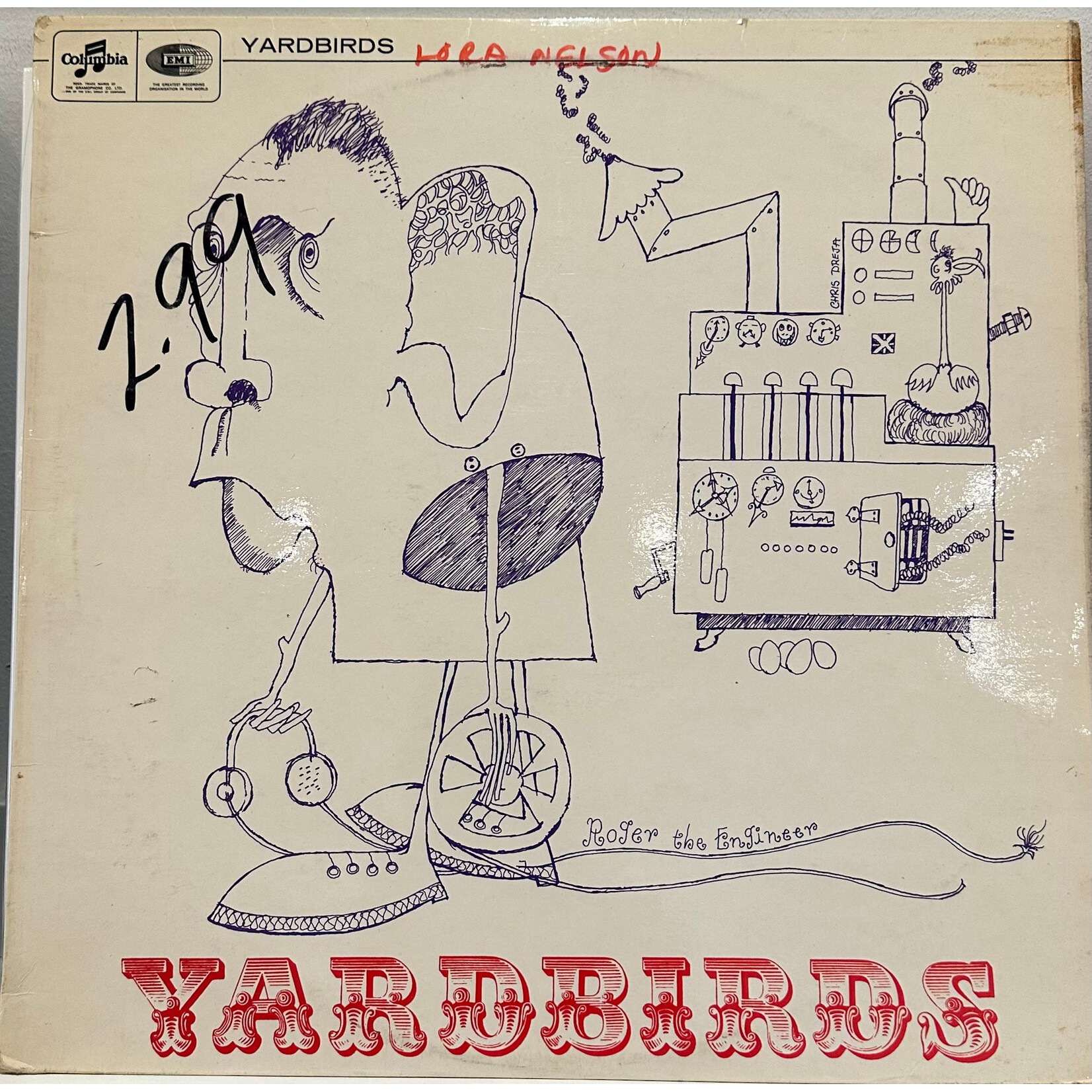 [Kollectible Vinyl] Yardbirds: The Yardbirds (1969, UK, with inner, Disc EX) [EMI]