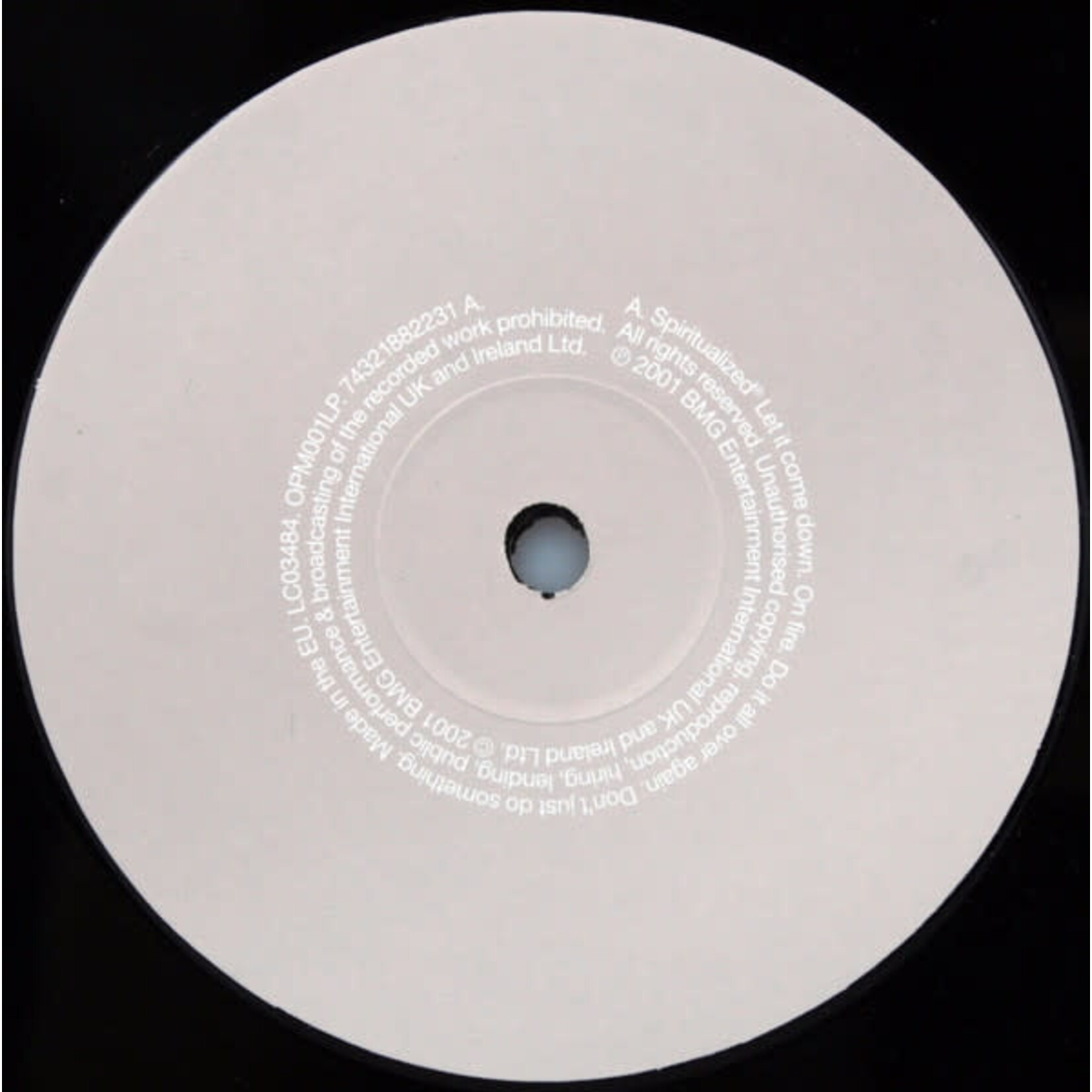 [Kollectible Vinyl] Spiritualized: Let It Come Down (2001, UK, VG+) [SPACEMAN]