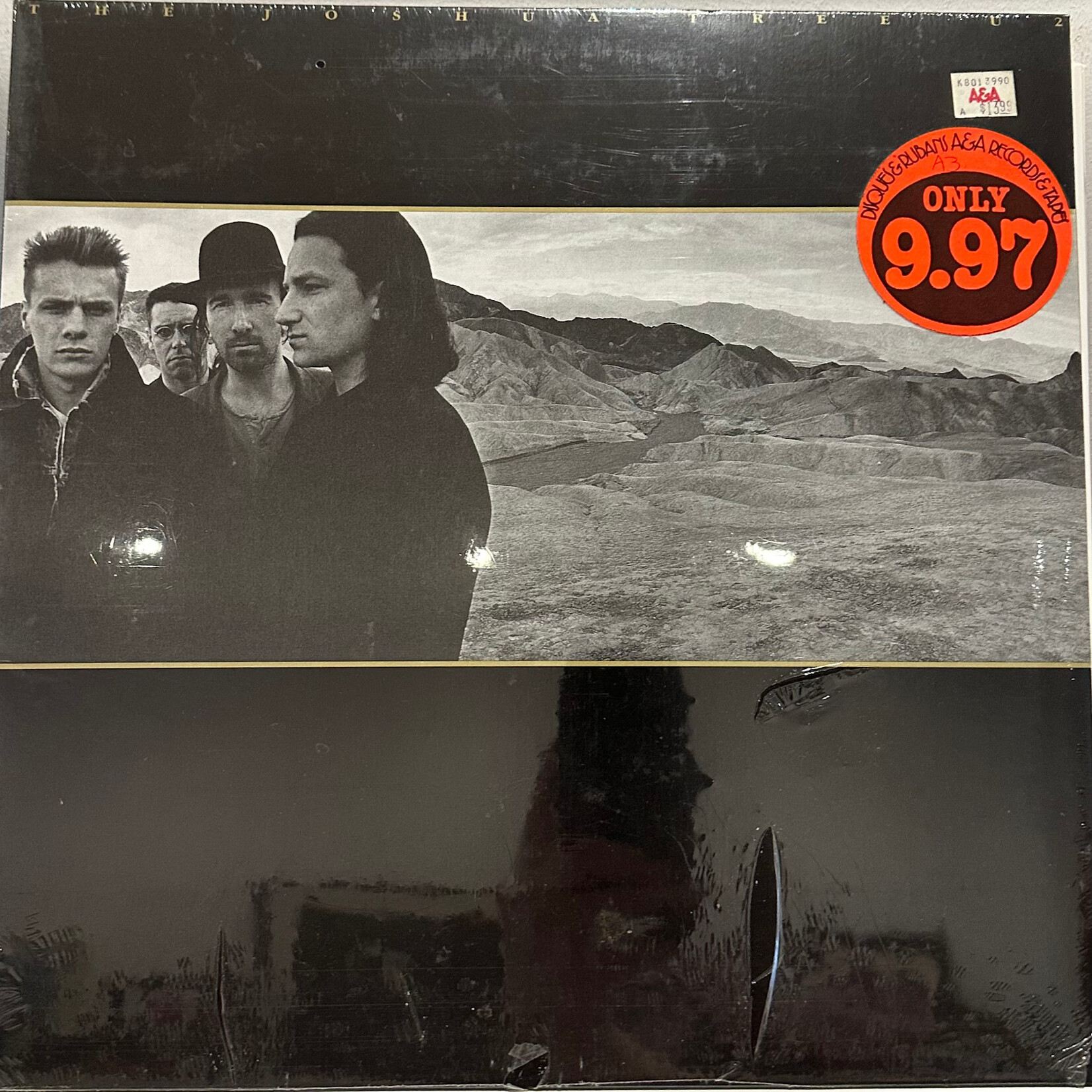 [Kollectible Vinyl] U2: The Joshua Tree (1987, Canada, Sealed, Vintage, Cover VG+) [ISLAND]