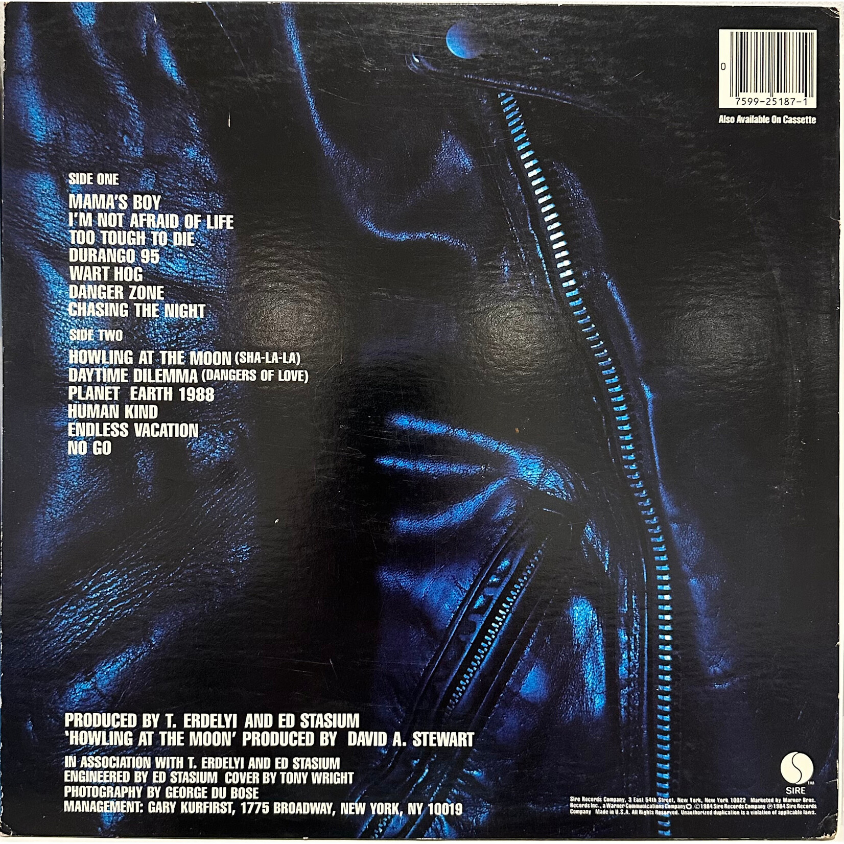 [Kollectible Vinyl] Ramones: Too Tough To Die (1984, USA, Gold Stamp Promo with Inner, Disc EX) [SIRE]