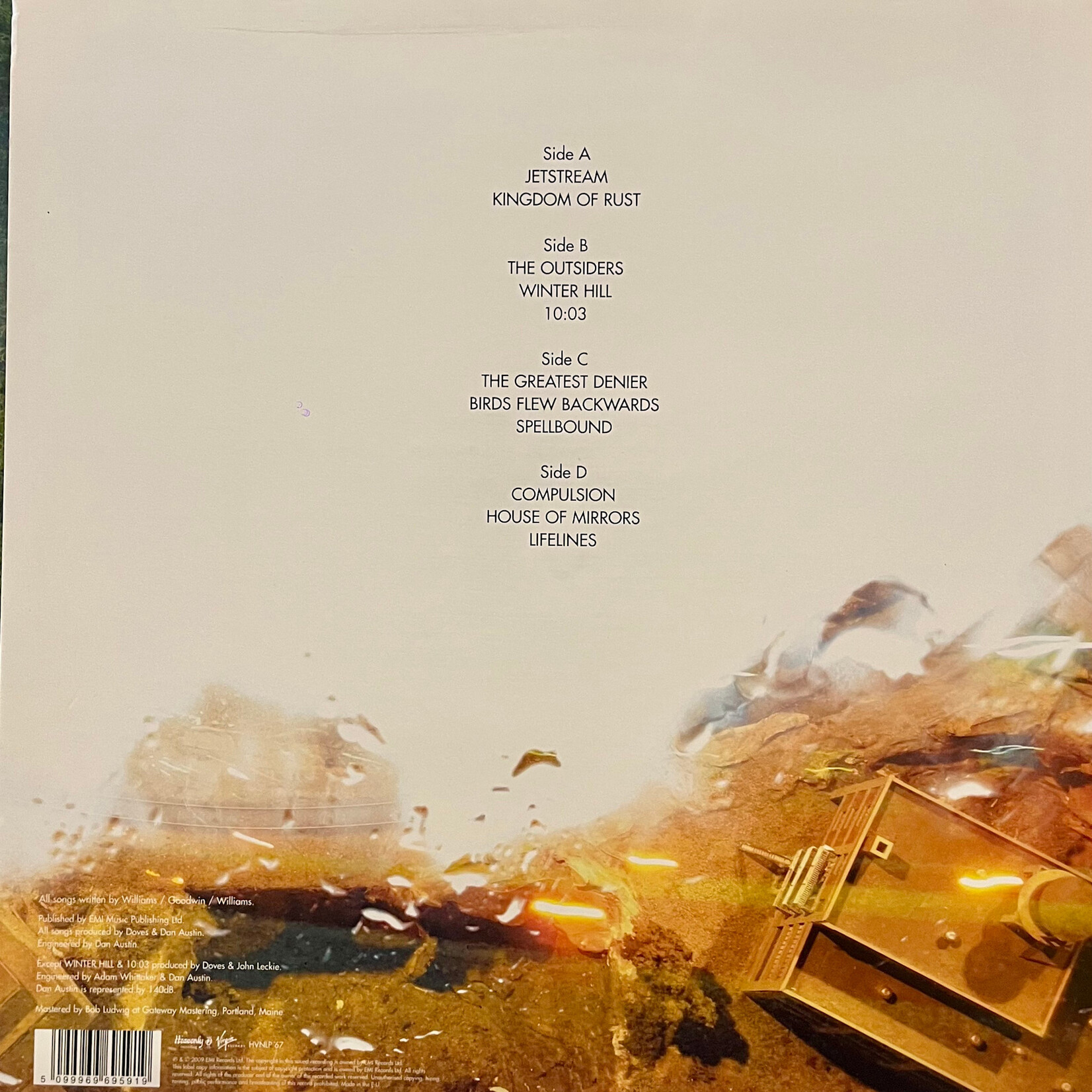 [Kollectible Vinyl] Doves: Kingdom Of Rust (2009, UK, EX) [HEAVENLY]