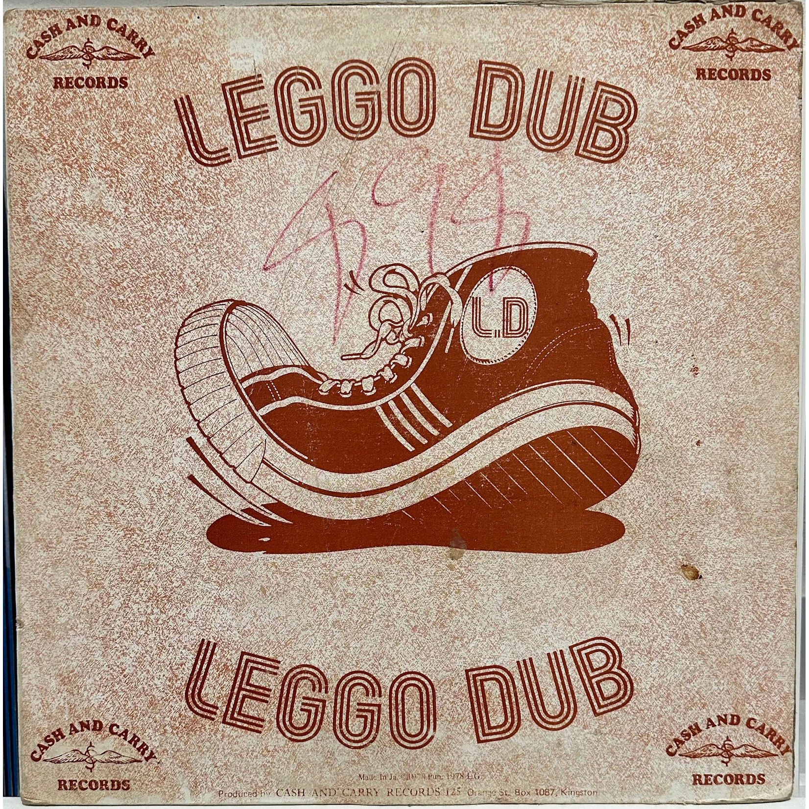 [Kollectible Vinyl] Ossie All Stars: Leggo Dub (1978, Jamaica, Disc VG+) [CASH AND CARRY]