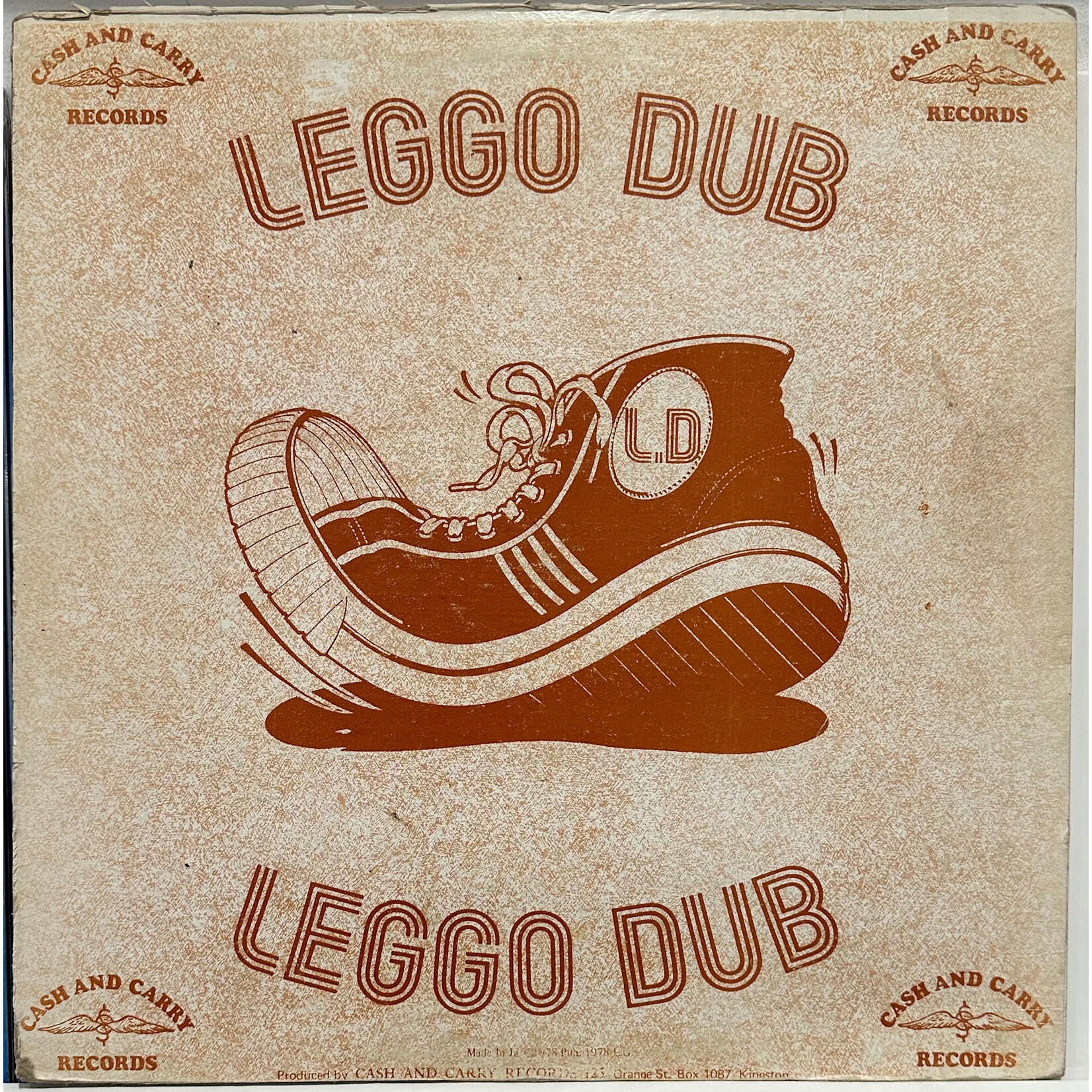 [Kollectible Vinyl] Ossie All Stars: Leggo Dub (1978, Jamaica, Disc VG+) [CASH AND CARRY]