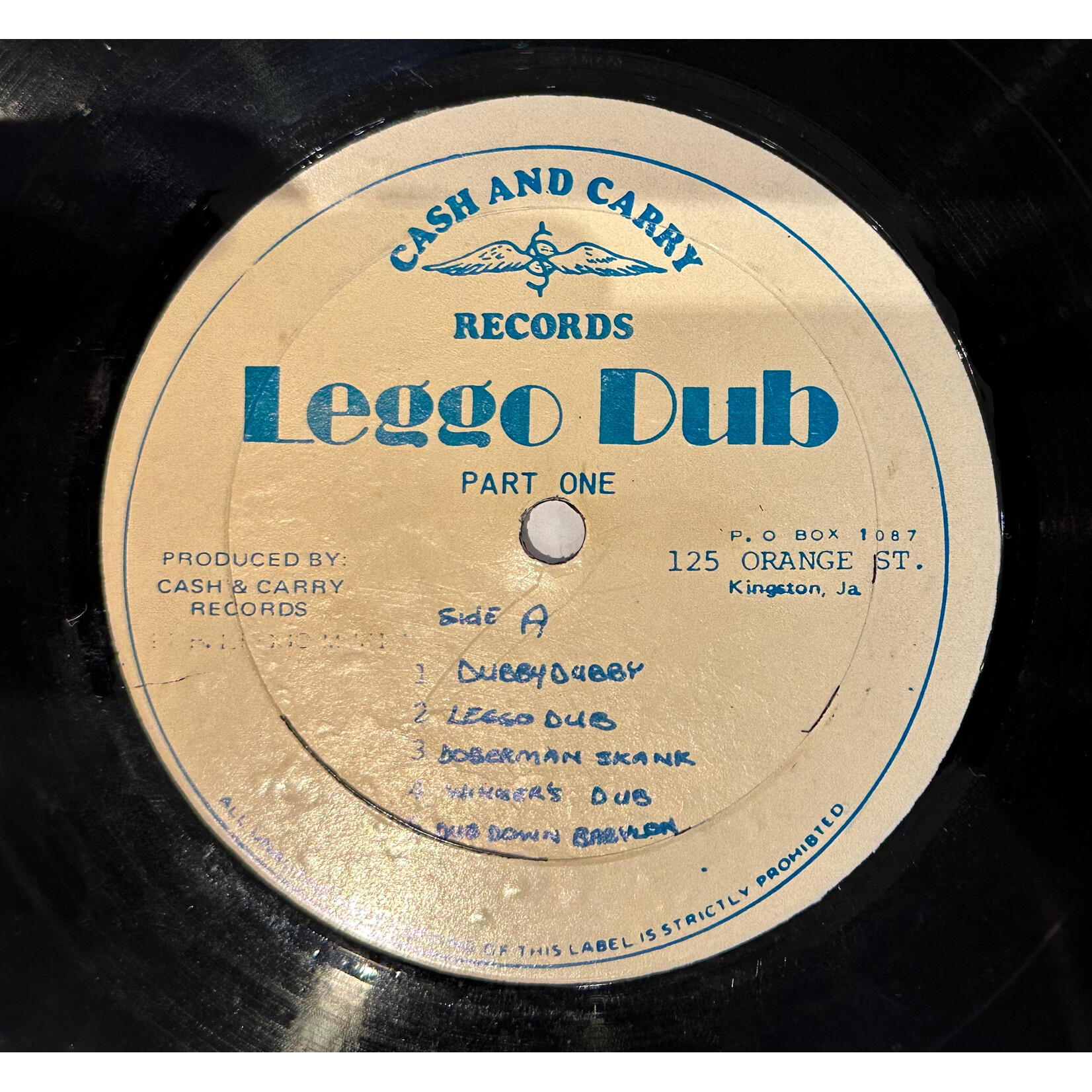 [Kollectible Vinyl] Ossie All Stars: Leggo Dub (1978, Jamaica, Disc VG+) [CASH AND CARRY]