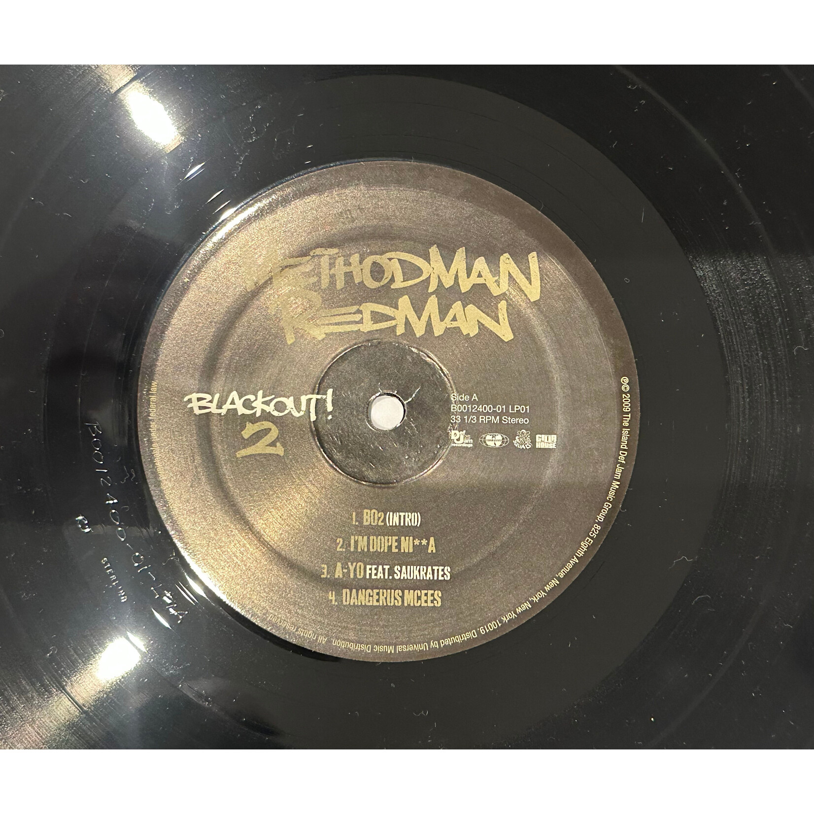 [Kollectible Vinyl] Methodman & Redman: Blackout! 2 (2009, USA, EX) [DEF JAM