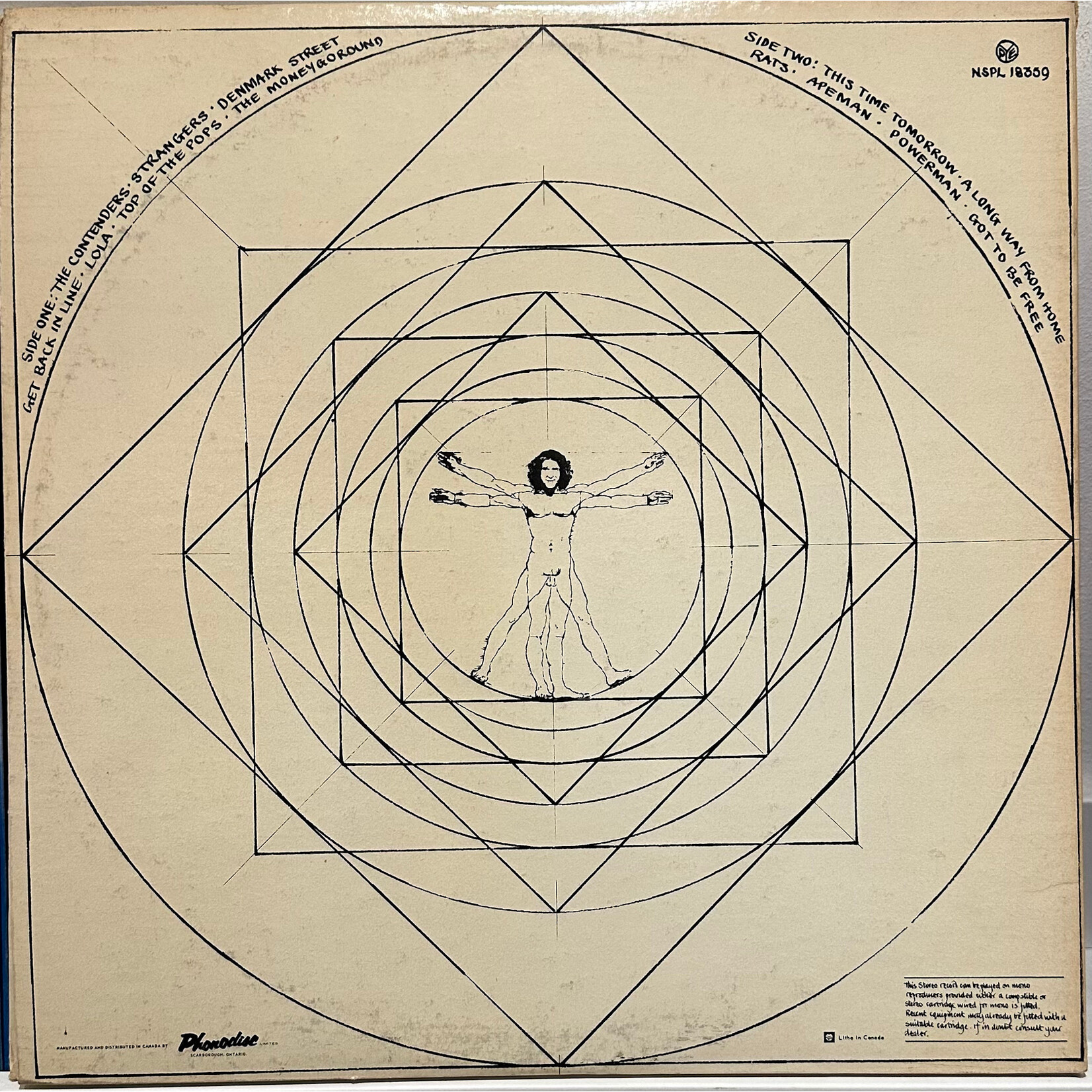 [Kollectible Vinyl] Kinks: Lola Versus Powerman and the Money Goround, Part One (1970, Canada, VG) [PYE]