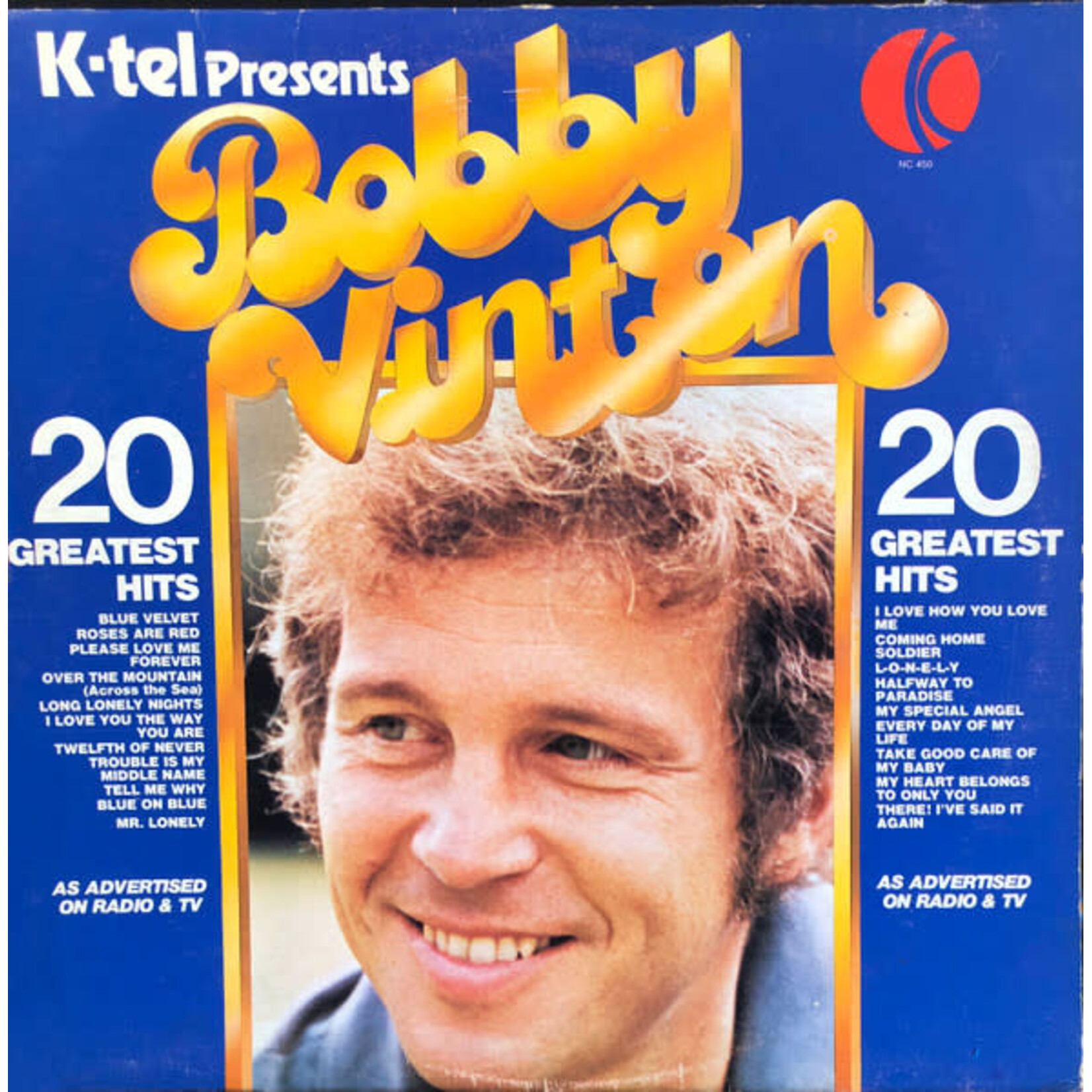[Vintage Vinyl] Vinton, Bobby: 20 Greatest Hits (K-Tel) [VINTAGE]