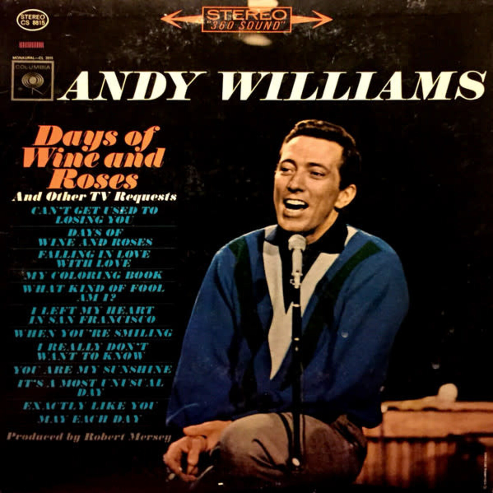 [Vintage Vinyl] Williams, Andy: Days of Wine & Roses [VINTAGE]