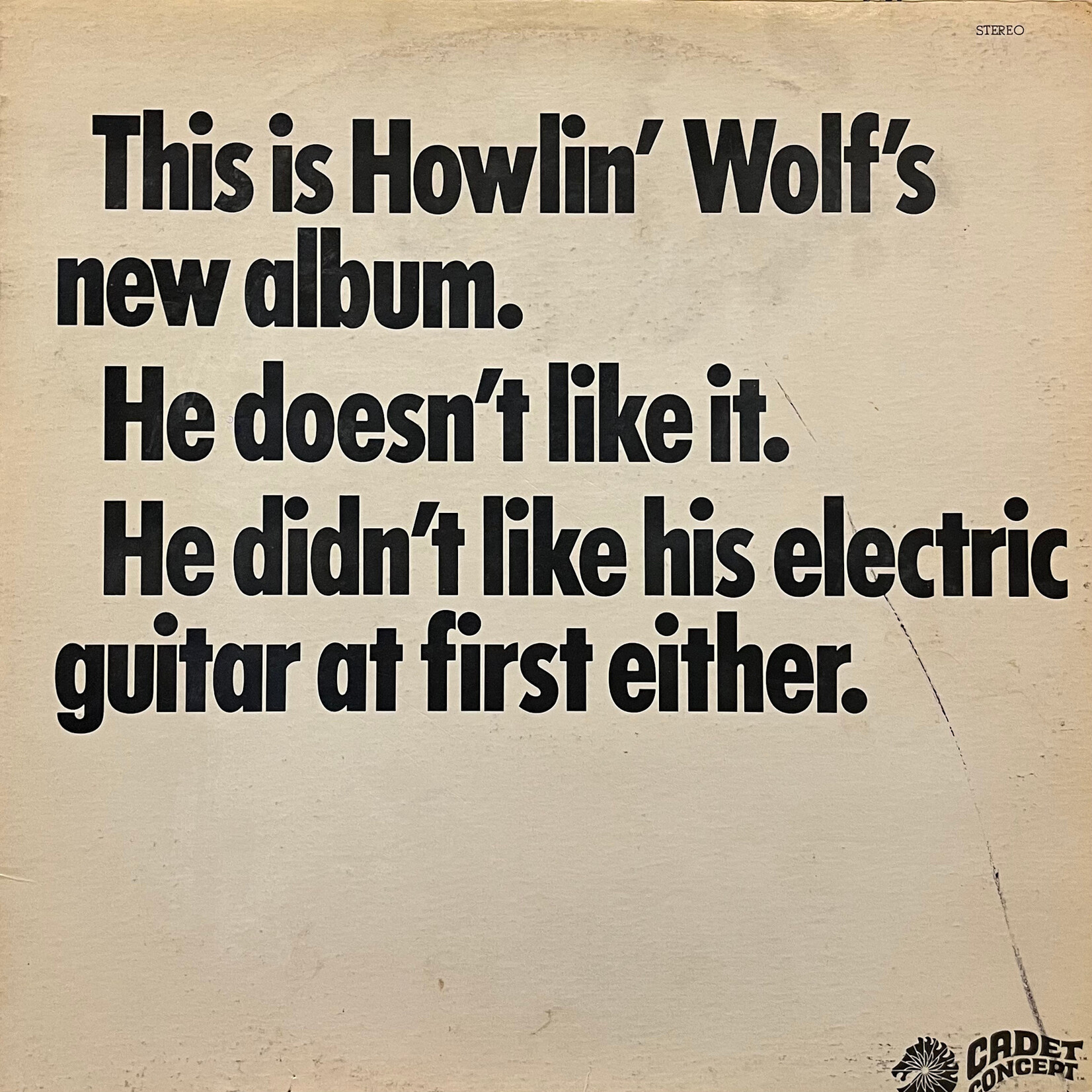 [Kollectible Vinyl] Howlin' Wolf: The Howlin' Wolf Album (1969, Canada, VG) [CADET]