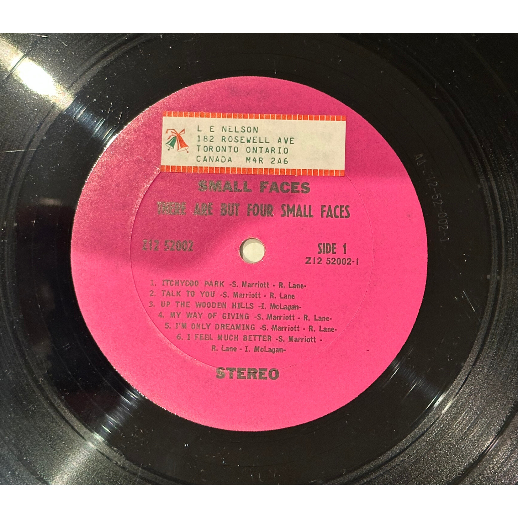 [Kollectible Vinyl] Small Faces: There Are But Four Small Faces (1968, Canada, VG+) [IMMEDIATE]