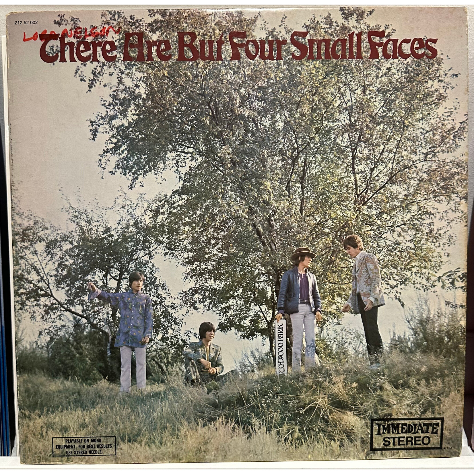 [Kollectible Vinyl] Small Faces: There Are But Four Small Faces (1968, Canada, VG+) [IMMEDIATE]