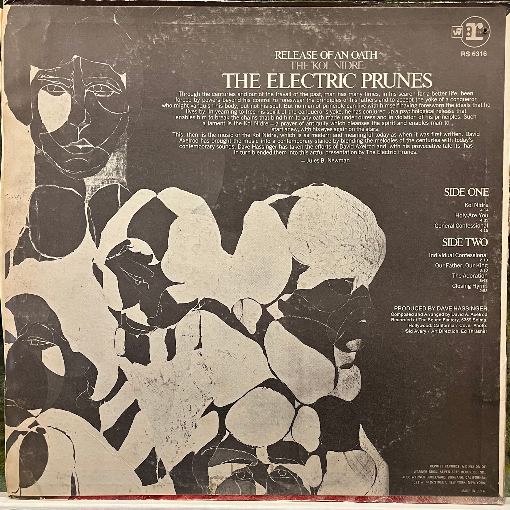 [Kollectible Vinyl] Electric Prunes, The: Release Of An Oath (1968, USA, Two Tone Reprise, VG+) [REPRISE]