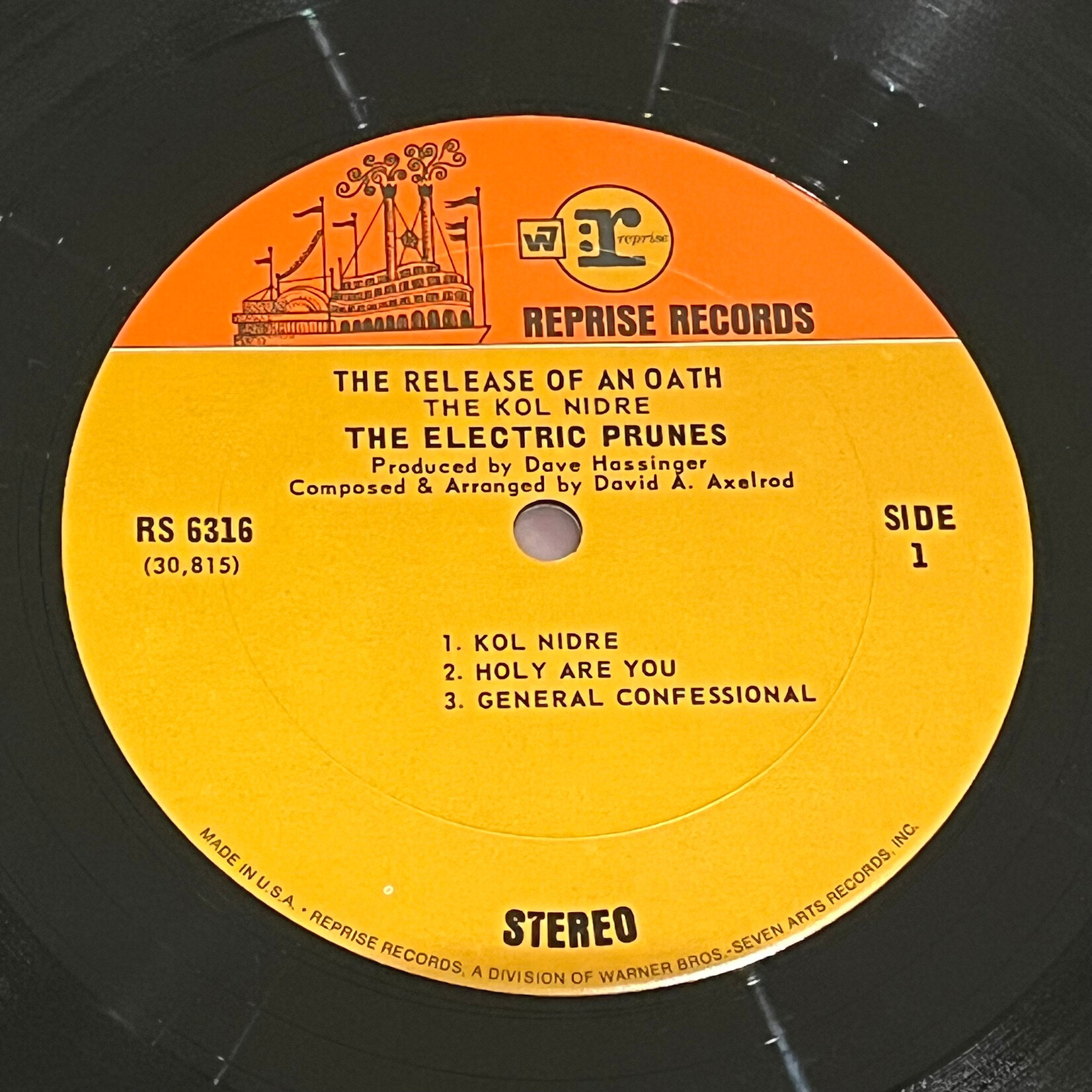 [Kollectible Vinyl] Electric Prunes, The: Release Of An Oath (1968, USA, Two Tone Reprise, VG+) [REPRISE]