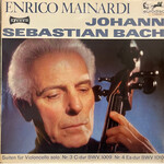 [Kollectible Vinyl] Bach, Johann Sebastian & Enrico Mainardi : Suiten Für Violoncello Solo Nr. 3 C-dur, BWV 1009 / Nr. 4 Es-dur, BWV 1010 (1963, Germany, EX) [EURODISC]