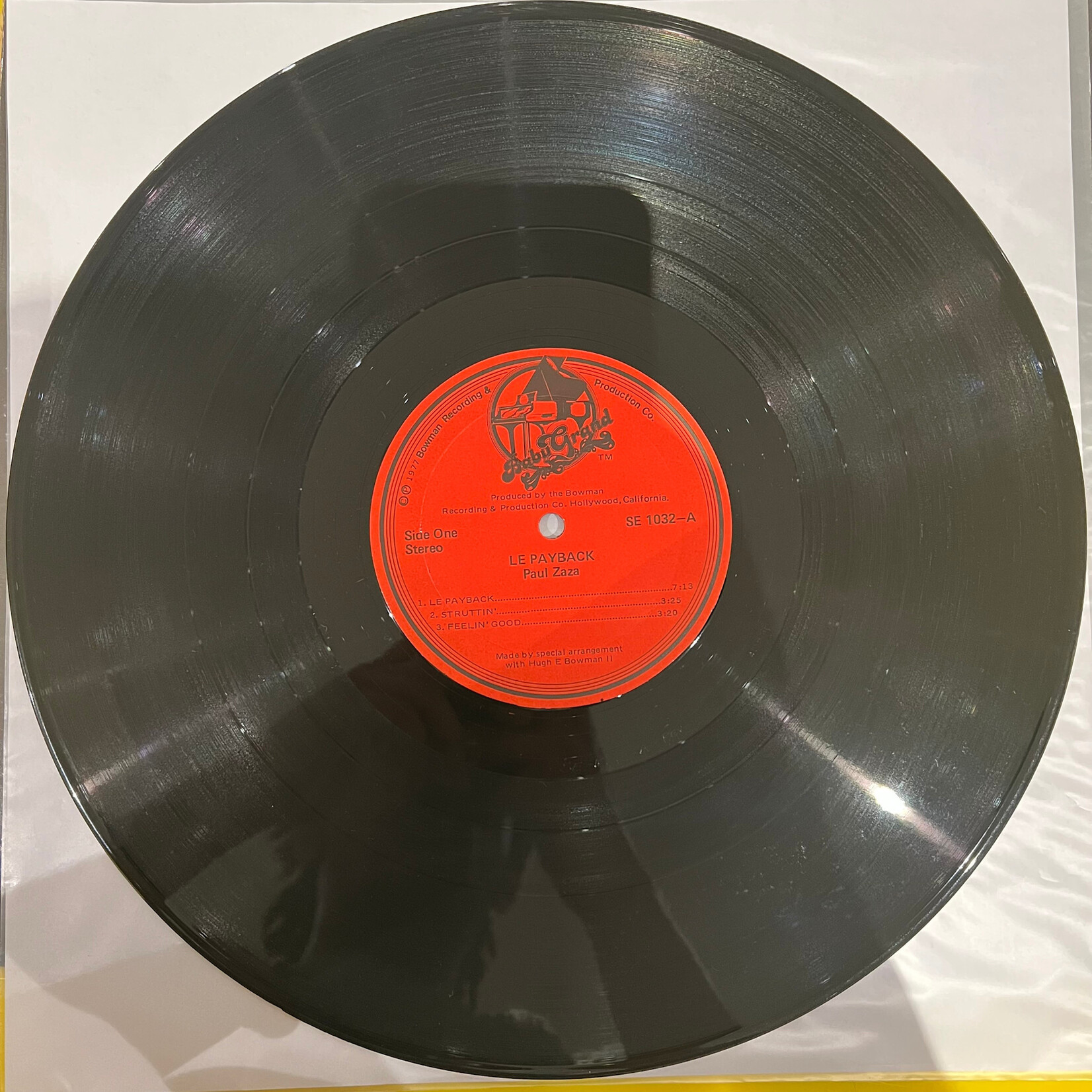 [Kollectible Vinyl] Zaza, Paul:  Le Payback (1977, USA, Funk, VG+) [BABY GRAND]