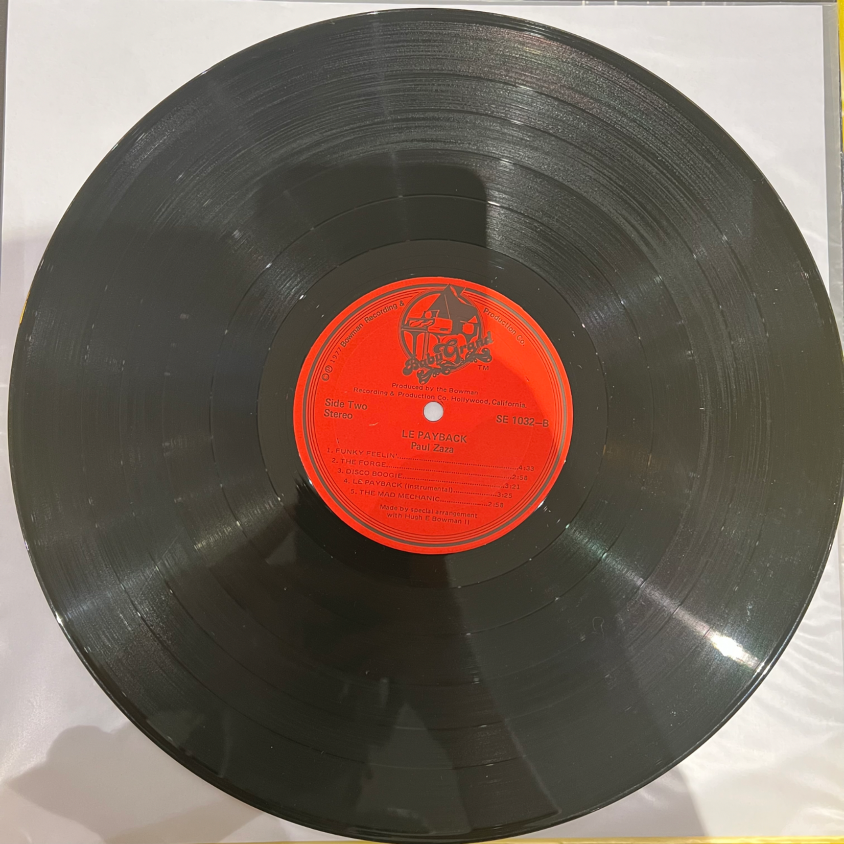 [Kollectible Vinyl] Zaza, Paul:  Le Payback (1977, USA, Funk, VG+) [BABY GRAND]