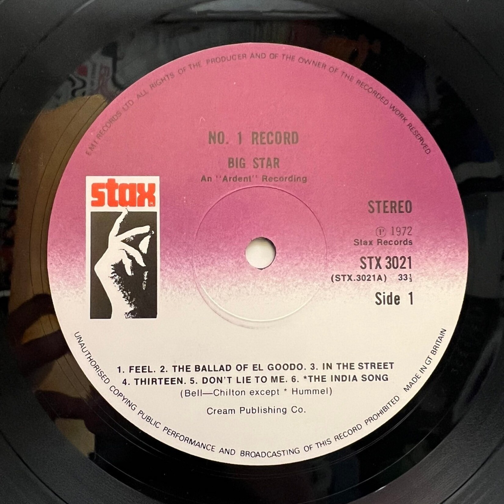 [Kollectible Vinyl] Big Star: # 1 Record / Radio City (1978, UK, VG+) [STAX]