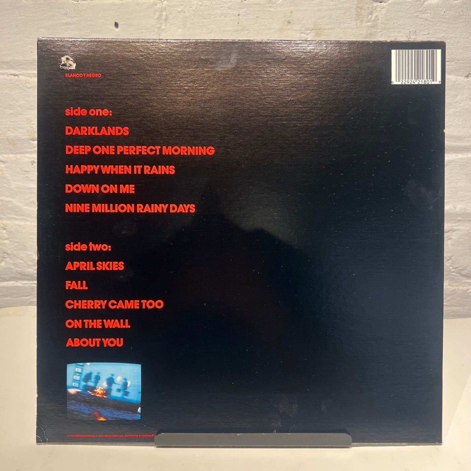 [Kollectible Vinyl] Jesus And Mary Chain: Darklands (1987, Canada, VG+) [WEA]