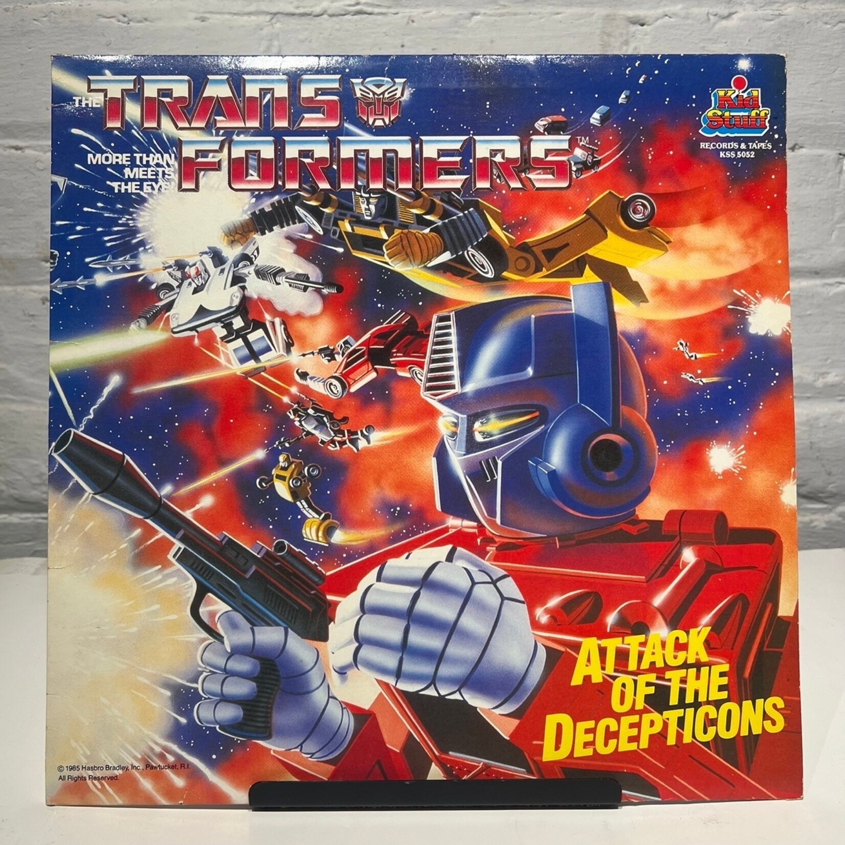 [Kollectible Vinyl] Various: The Transformers - Attack Of The Decepticons (1985, Canada, VG+) [KID STUFF]