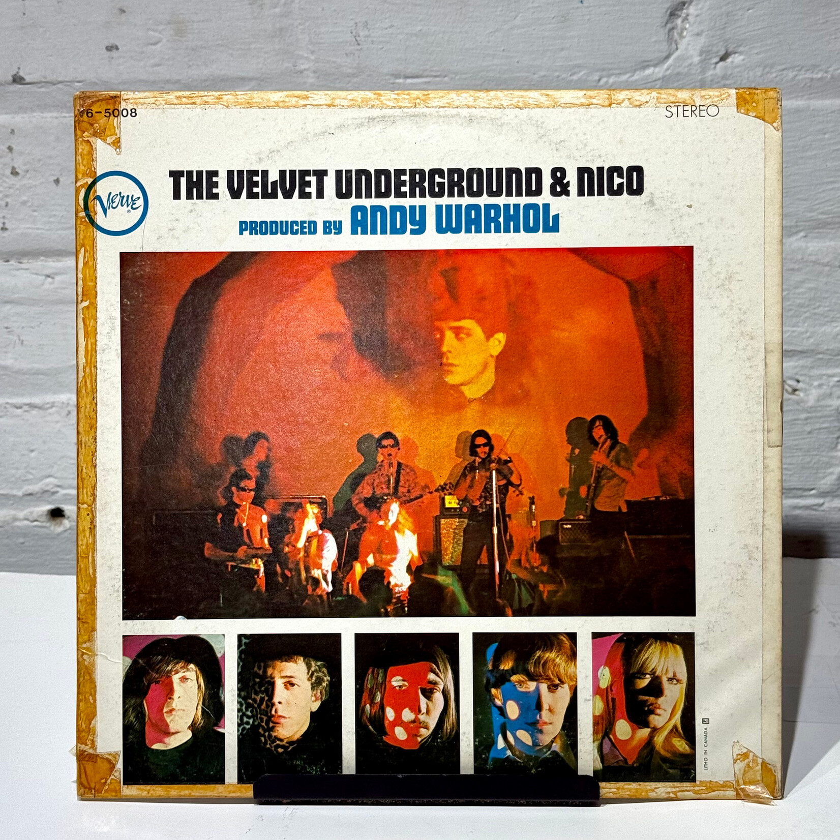 [Nick's Disk Pics] Velvet Underground & Nico: The Velvet Underground & Nico (1967, Canada, Withdrawn Cover, Stereo, VG) [VERVE]