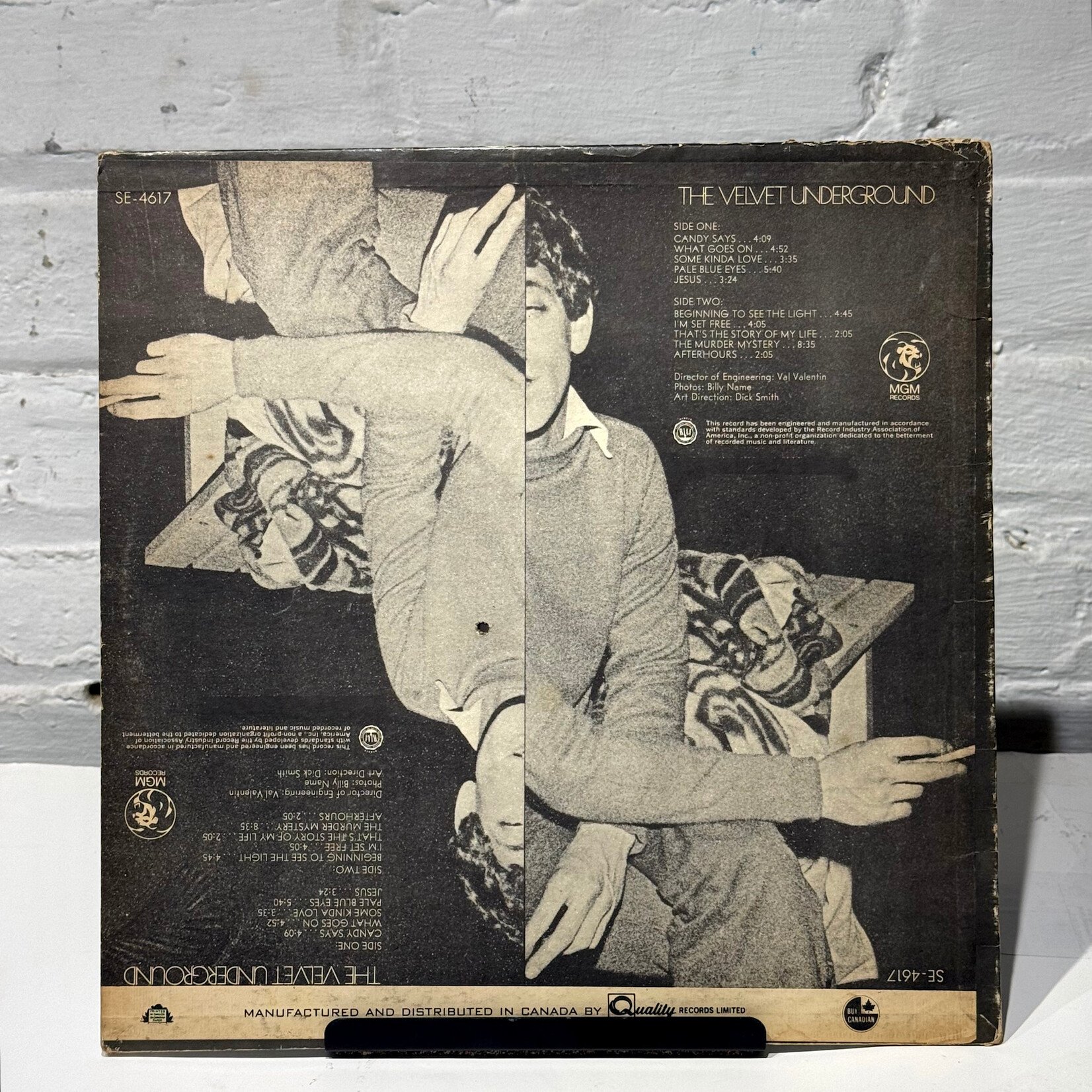 [Nick's Disk Pics] Velvet Underground: The Velvet Underground (1969, Canada, Ying-Yang Label, VG) [MGM]