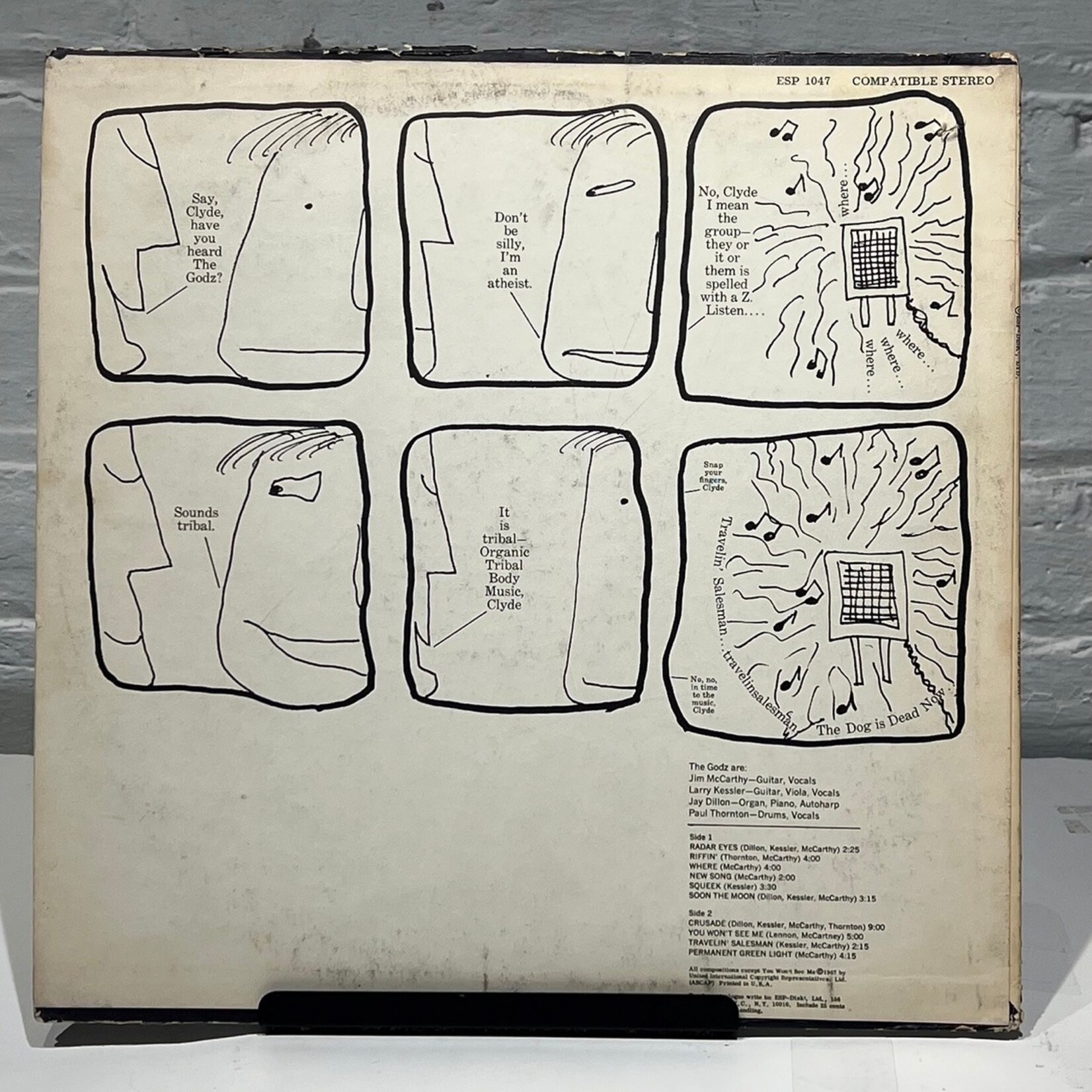 [Nick's Disk Pics] The Godz: Godz 2 (1967, USA, VG) [BMI]