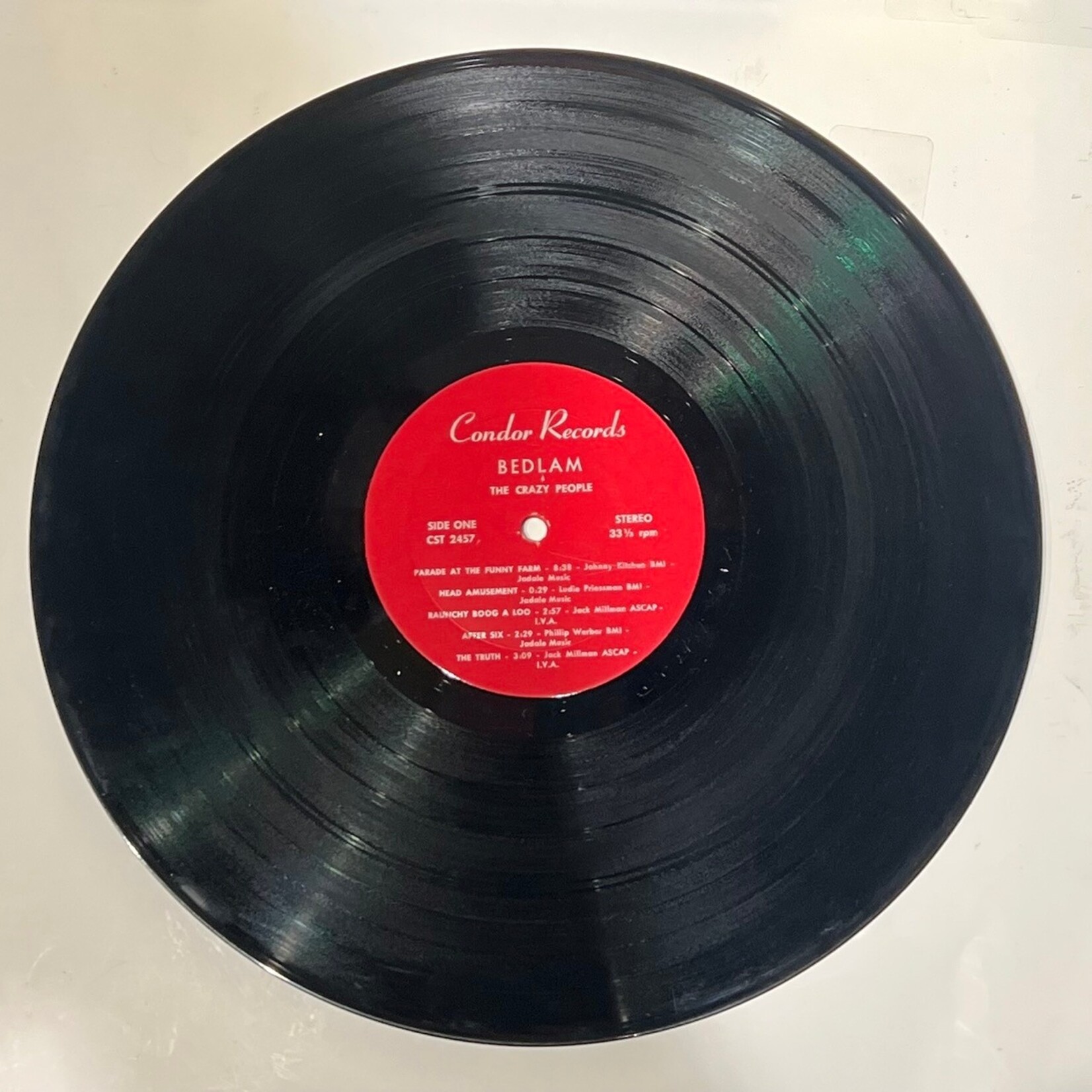 [Kollectible Vinyl] Bedlam: The Crazy People (1983, CANADA, VG) [CONDOR]