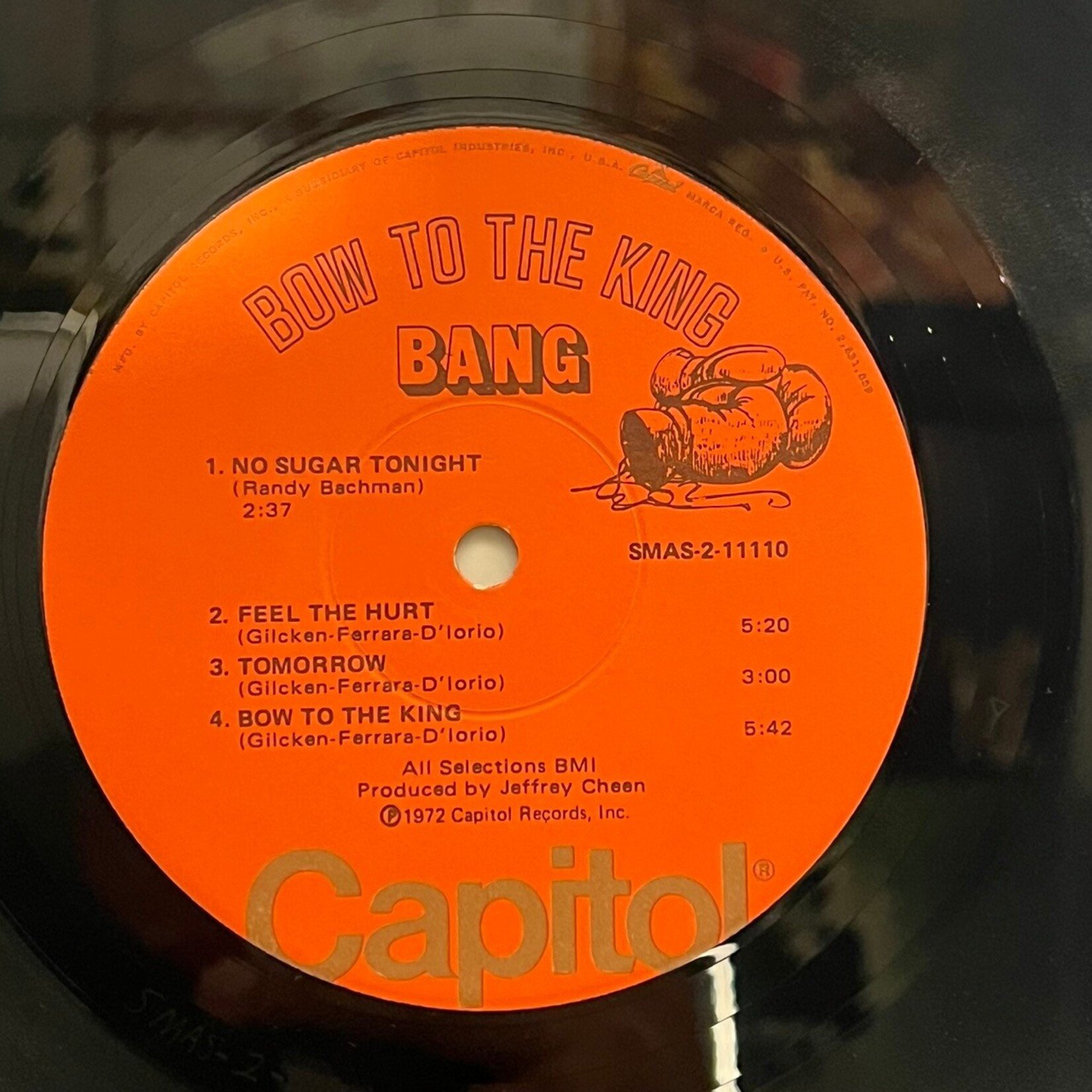 [Kollectible Vinyl] Bang: Mother / Bow to the King (1972, USA, VG+) [CAPITOL]