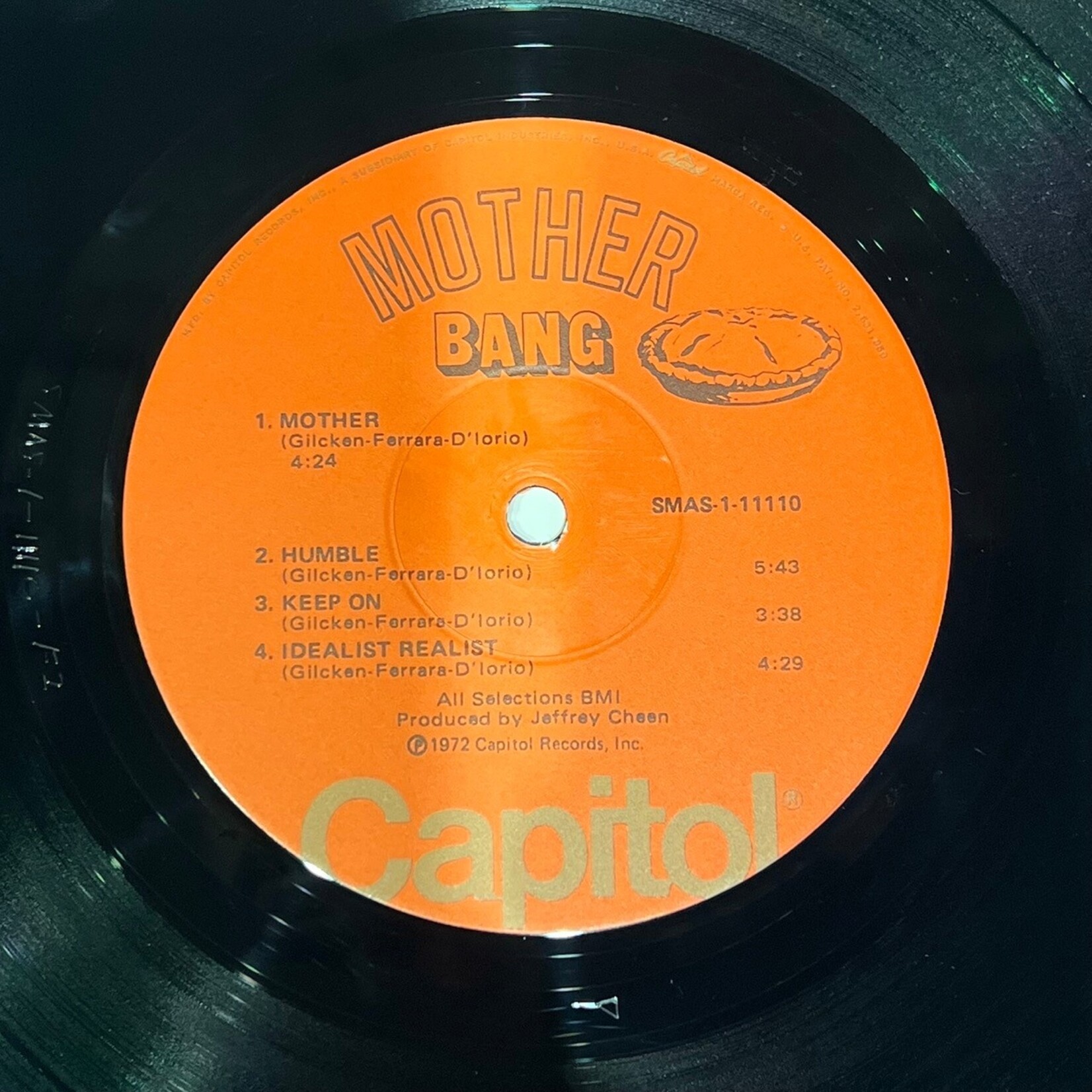 [Kollectible Vinyl] Bang: Mother / Bow to the King (1972, USA, VG+) [CAPITOL]