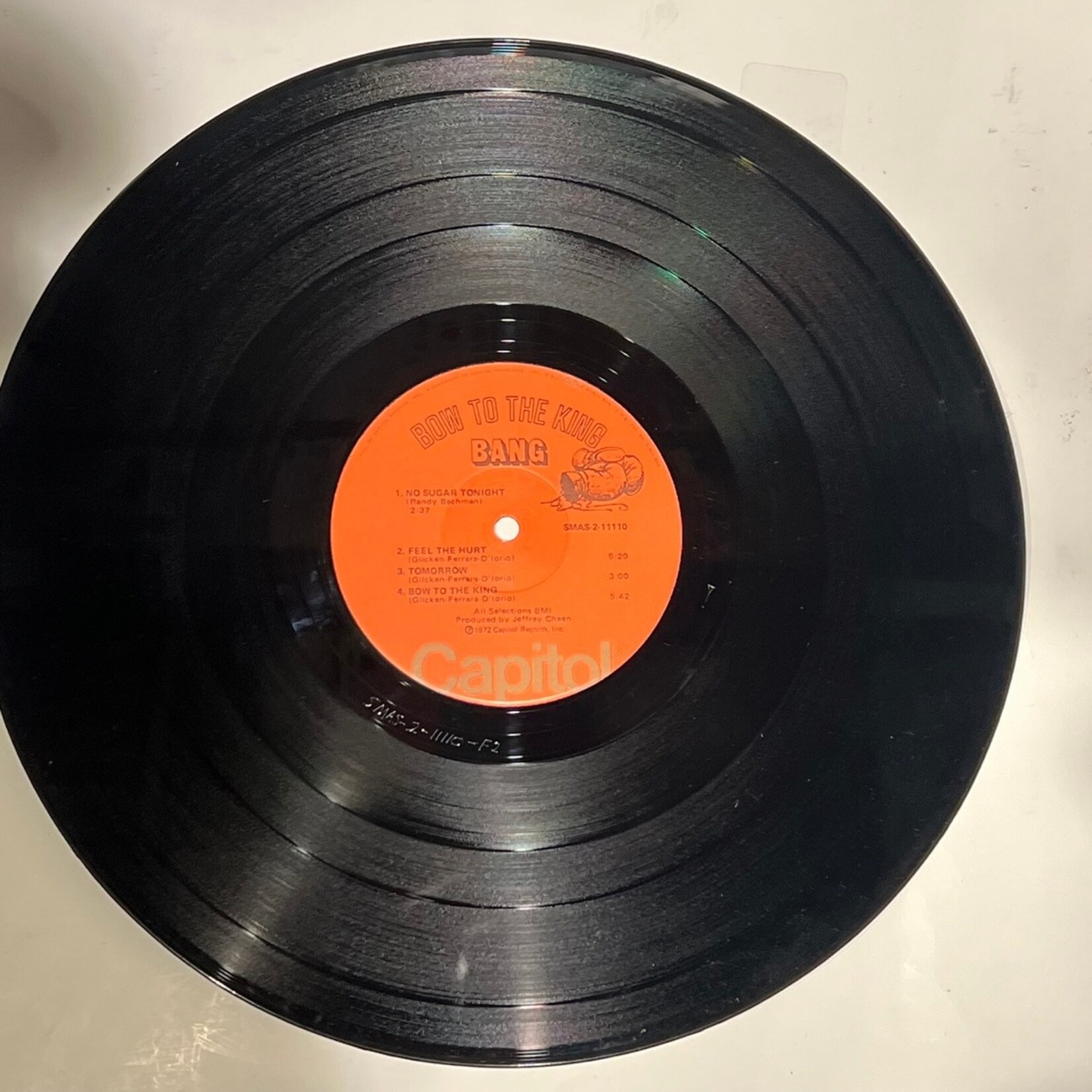 [Kollectible Vinyl] Bang: Mother / Bow to the King (1972, USA, VG+) [CAPITOL]