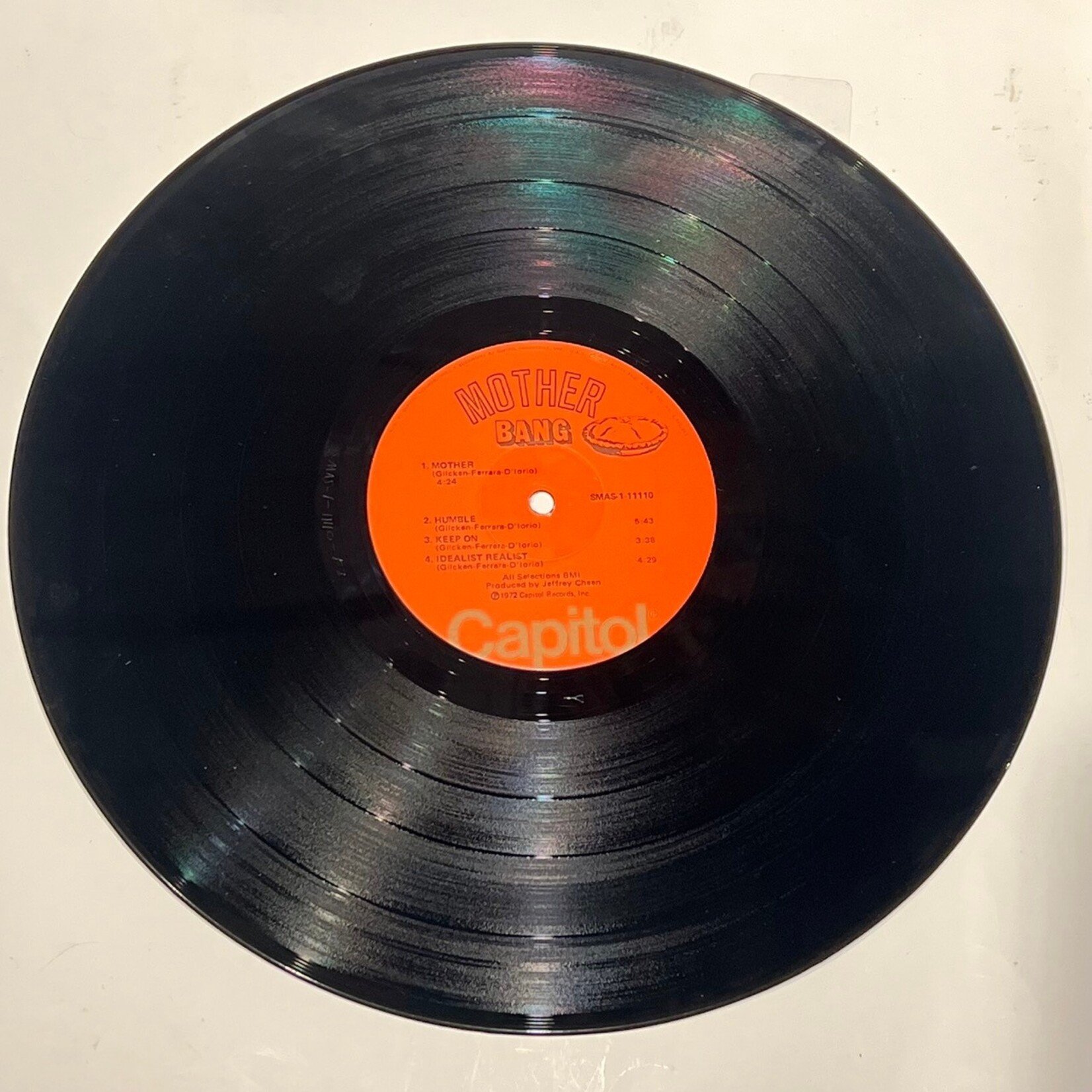 [Kollectible Vinyl] Bang: Mother / Bow to the King (1972, USA, VG+) [CAPITOL]