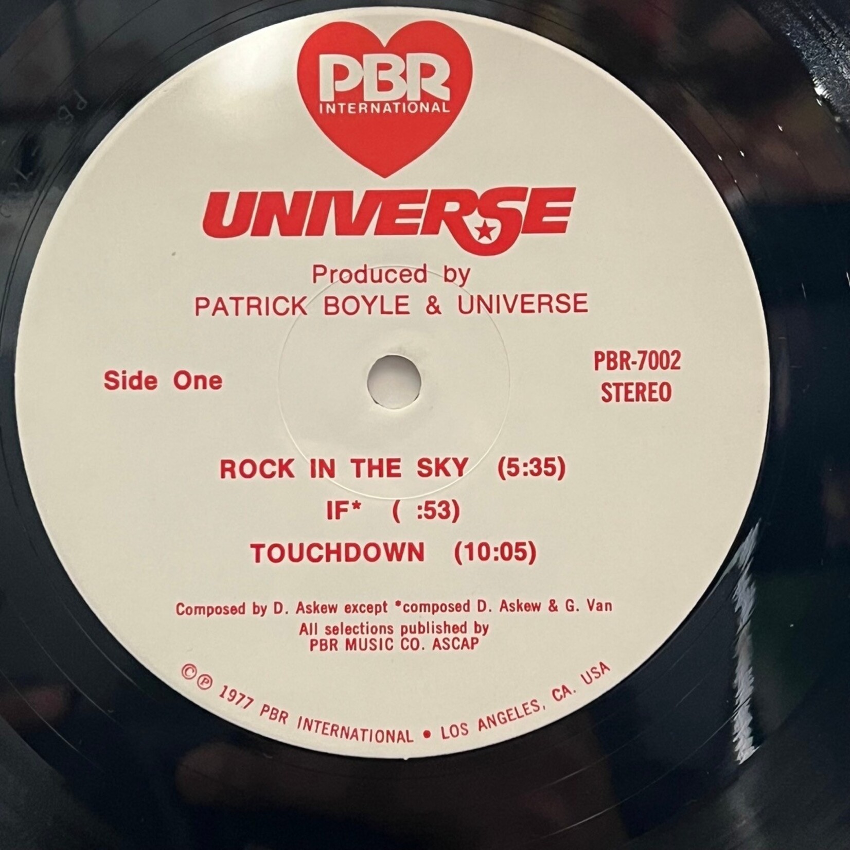 [Kollectible Vinyl] Universe: Self-Titled (1977, USA, VG+) [PBR]