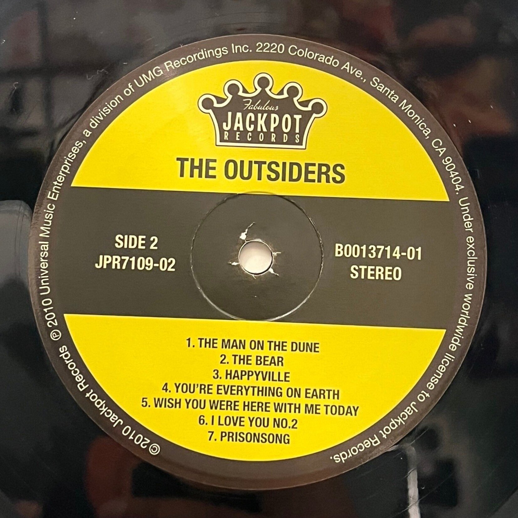 [Kollectible Vinyl] Outsiders: CQ (2011, USA, Ex)