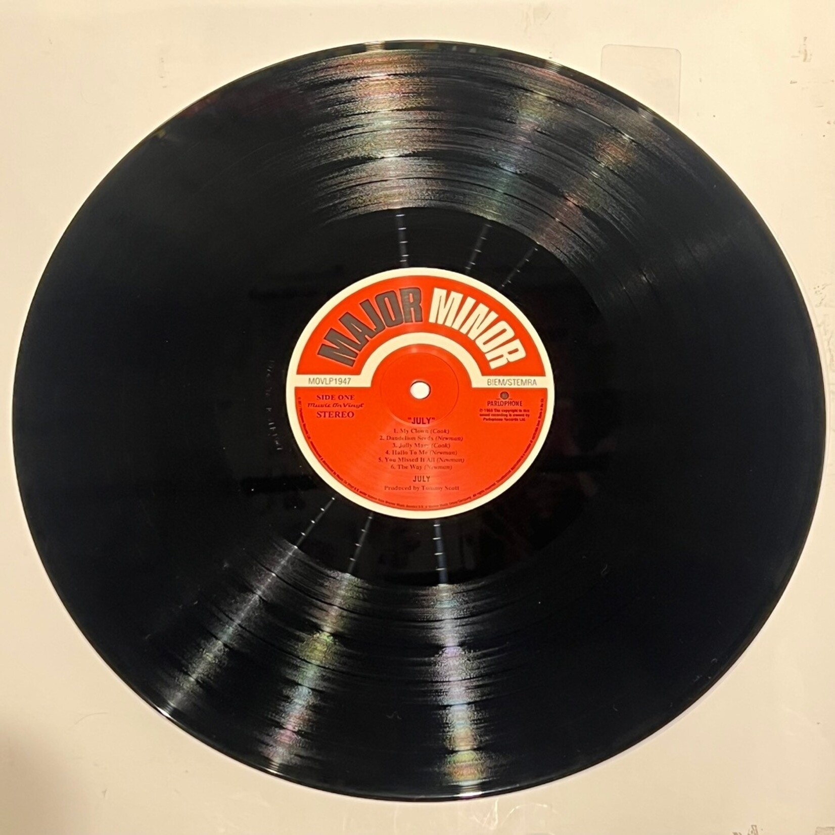 [Kollectible Vinyl] July: Self-Titled (2017, Europe, EX) [MAJOR MINOR]